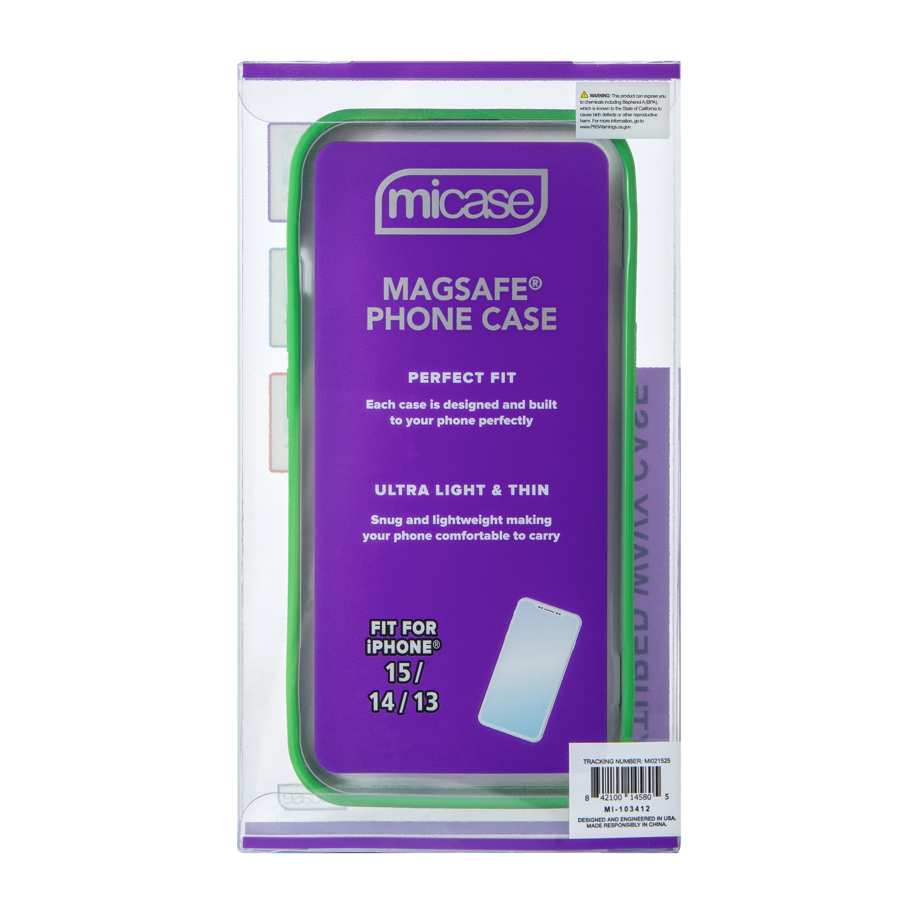 iPhone 15®/14®/13® MagSafe® Textured Wavy Case