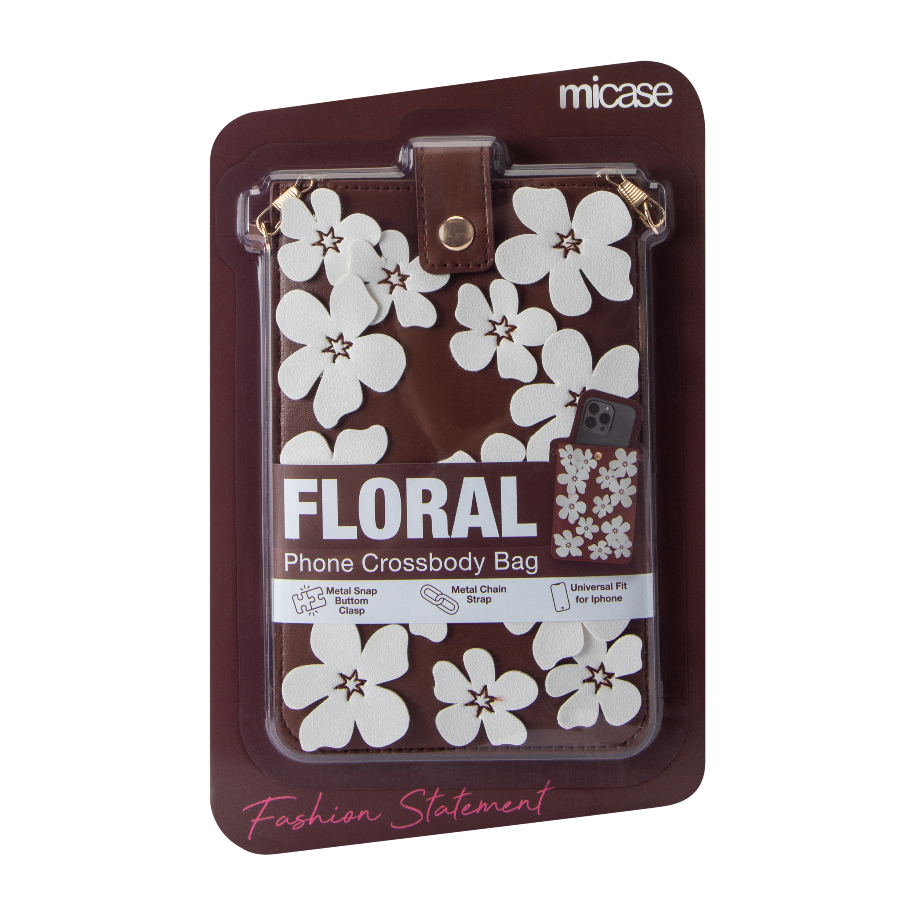 Micase Floral Phone Crossbody Bag