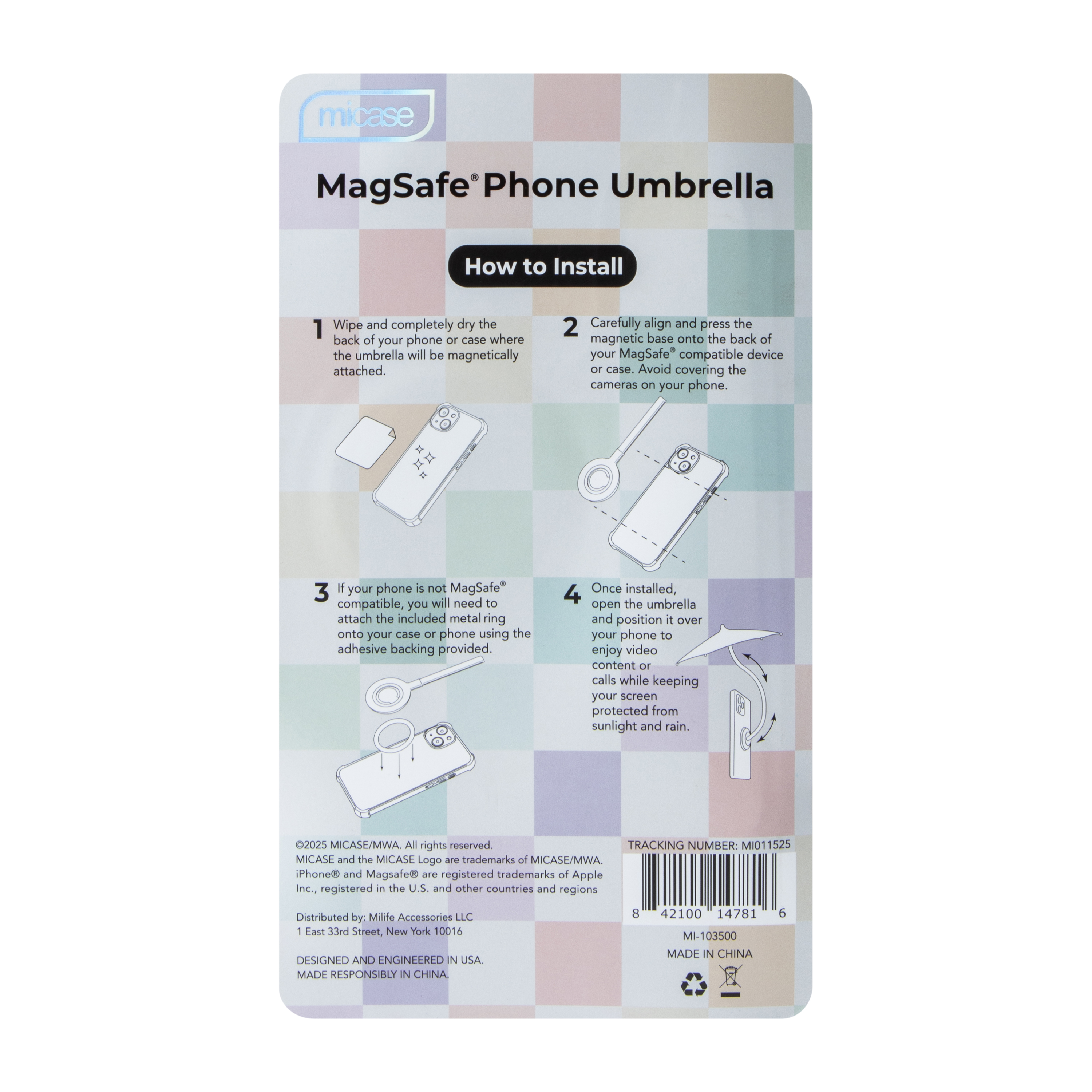 Micase MagSafe® Phone Umbrella