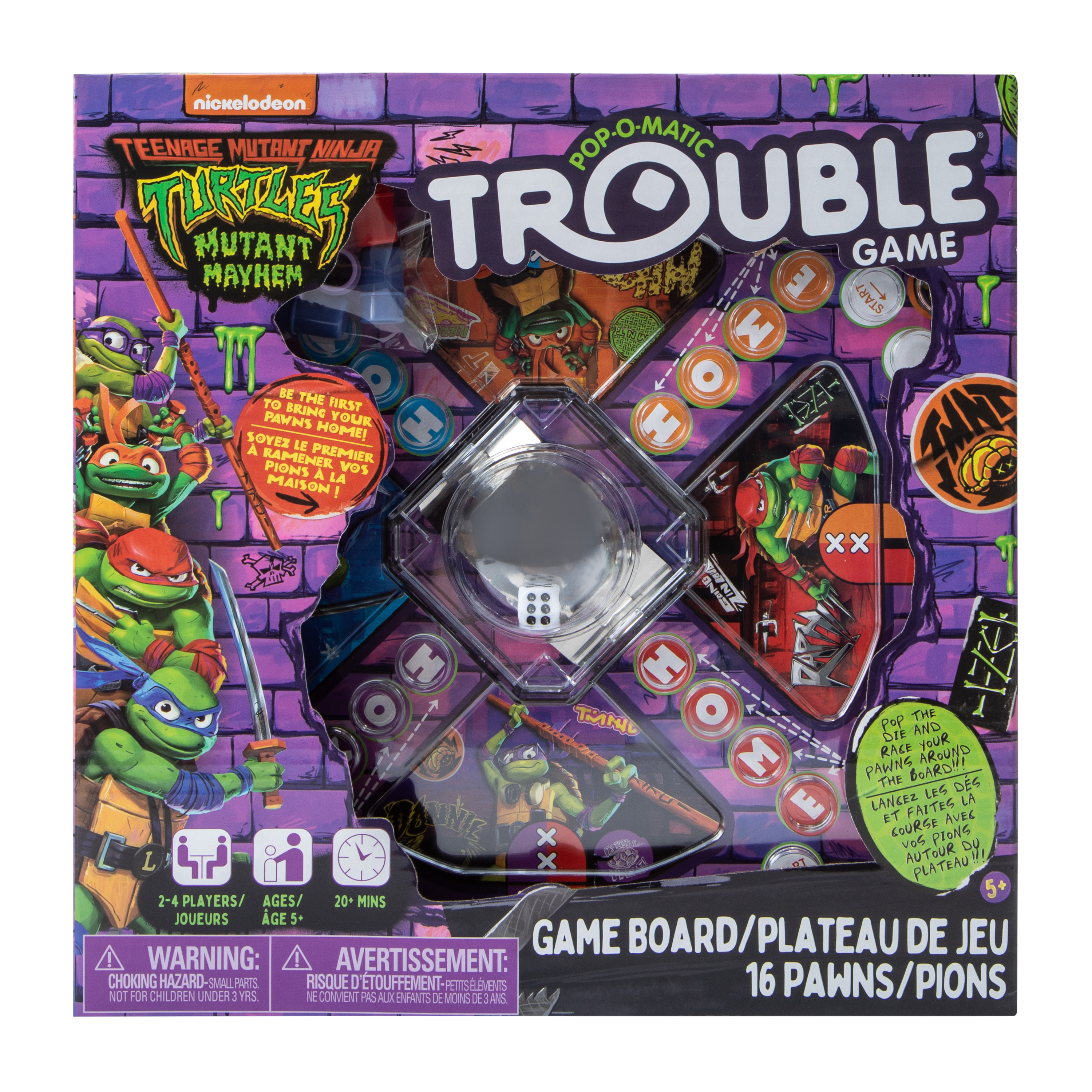 Teenage Mutant Ninja Turtles™ Mutant Mayhem Pop-O-Matic Trouble® Game