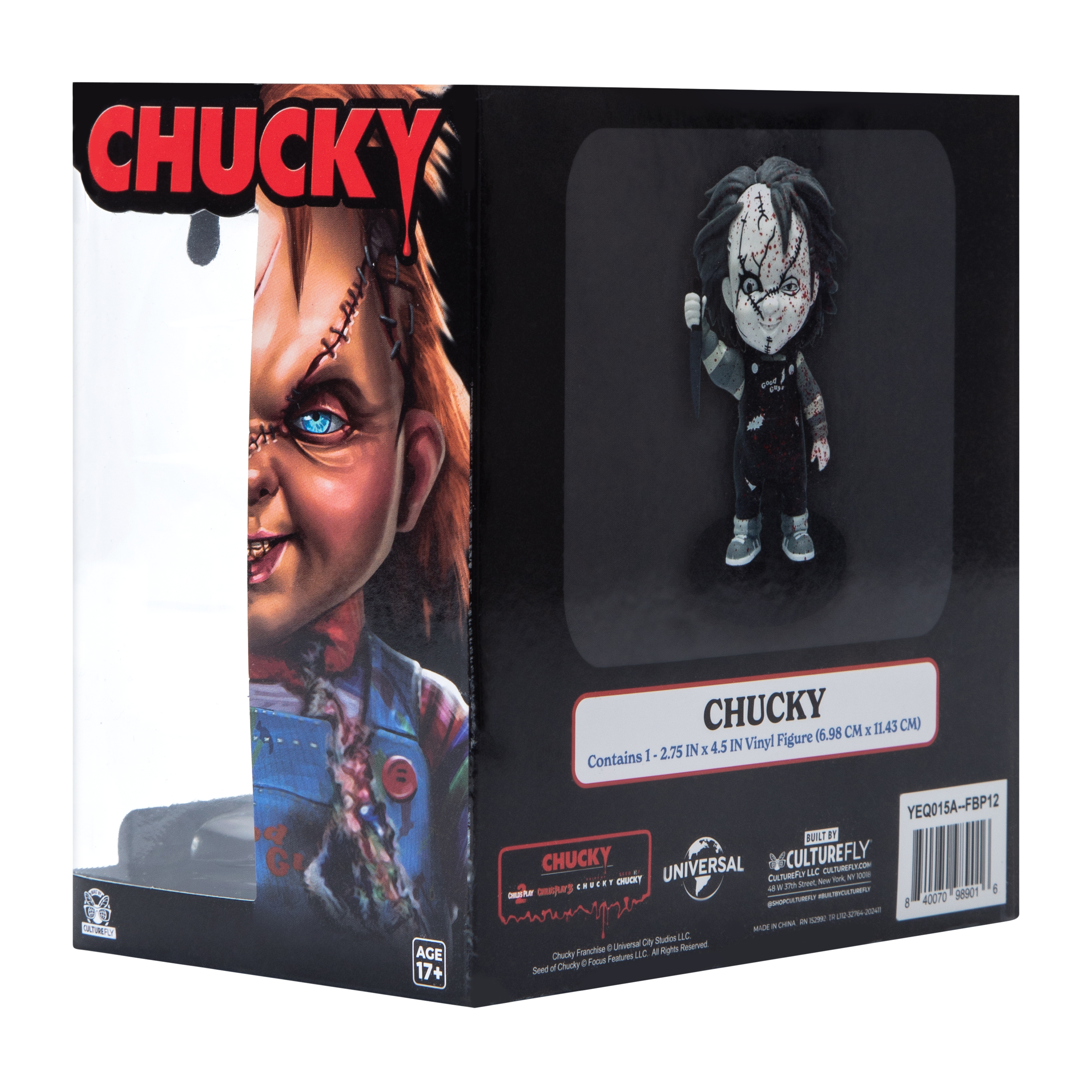 B&W Chucky Characters Vinyl Figure 4.5in