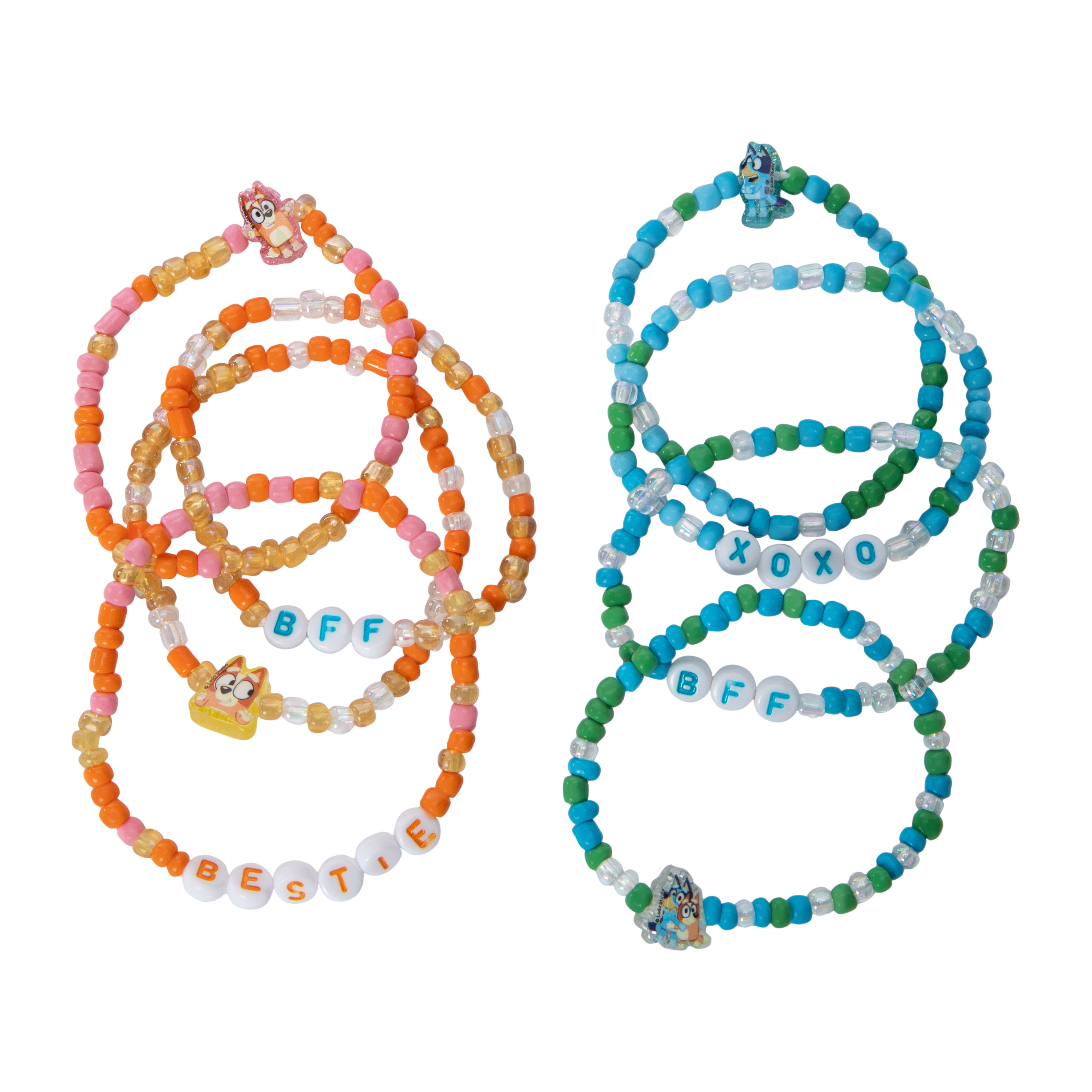 Bluey BFF Bracelets 8-Count