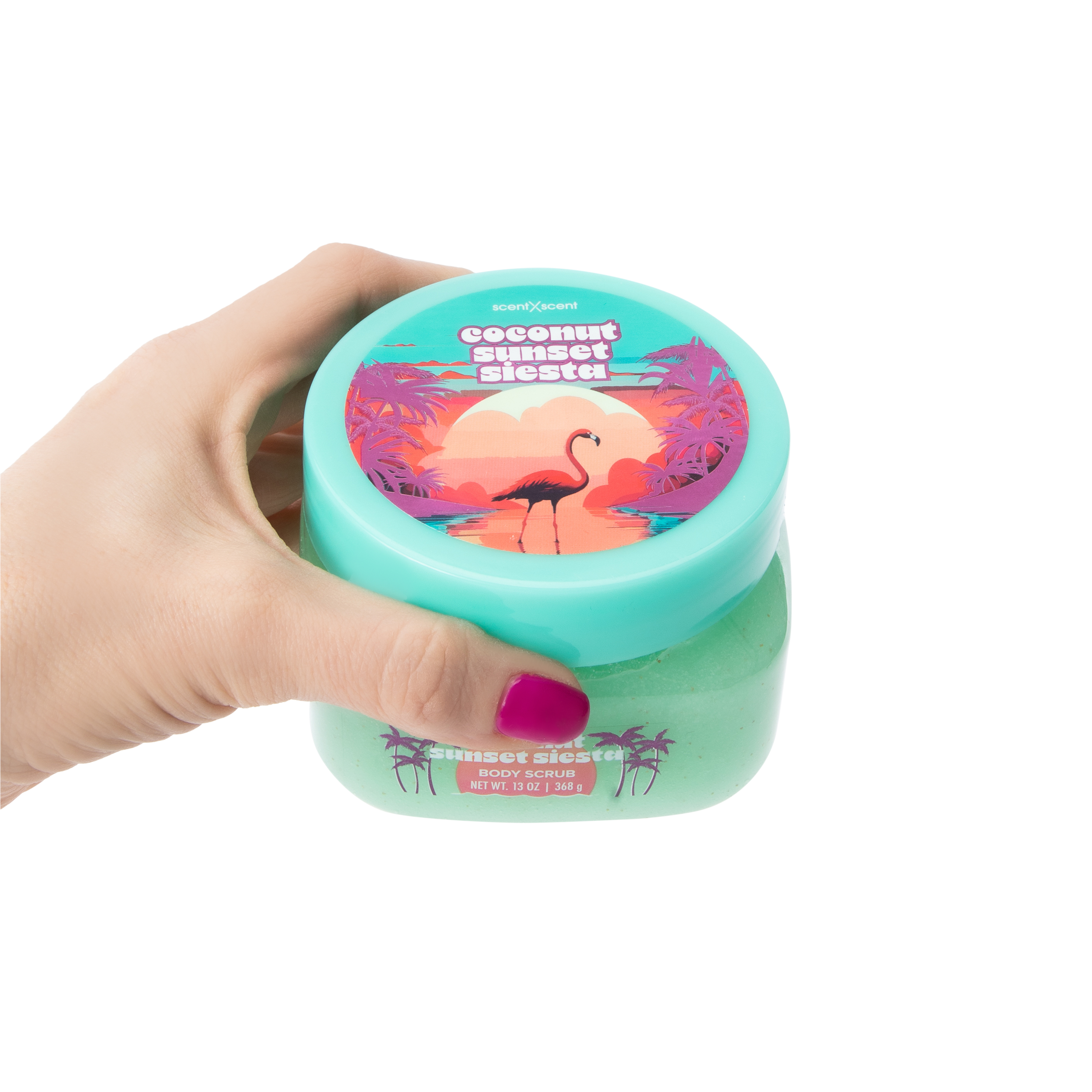 Coconut Sunset Siesta Body Scrub 13oz