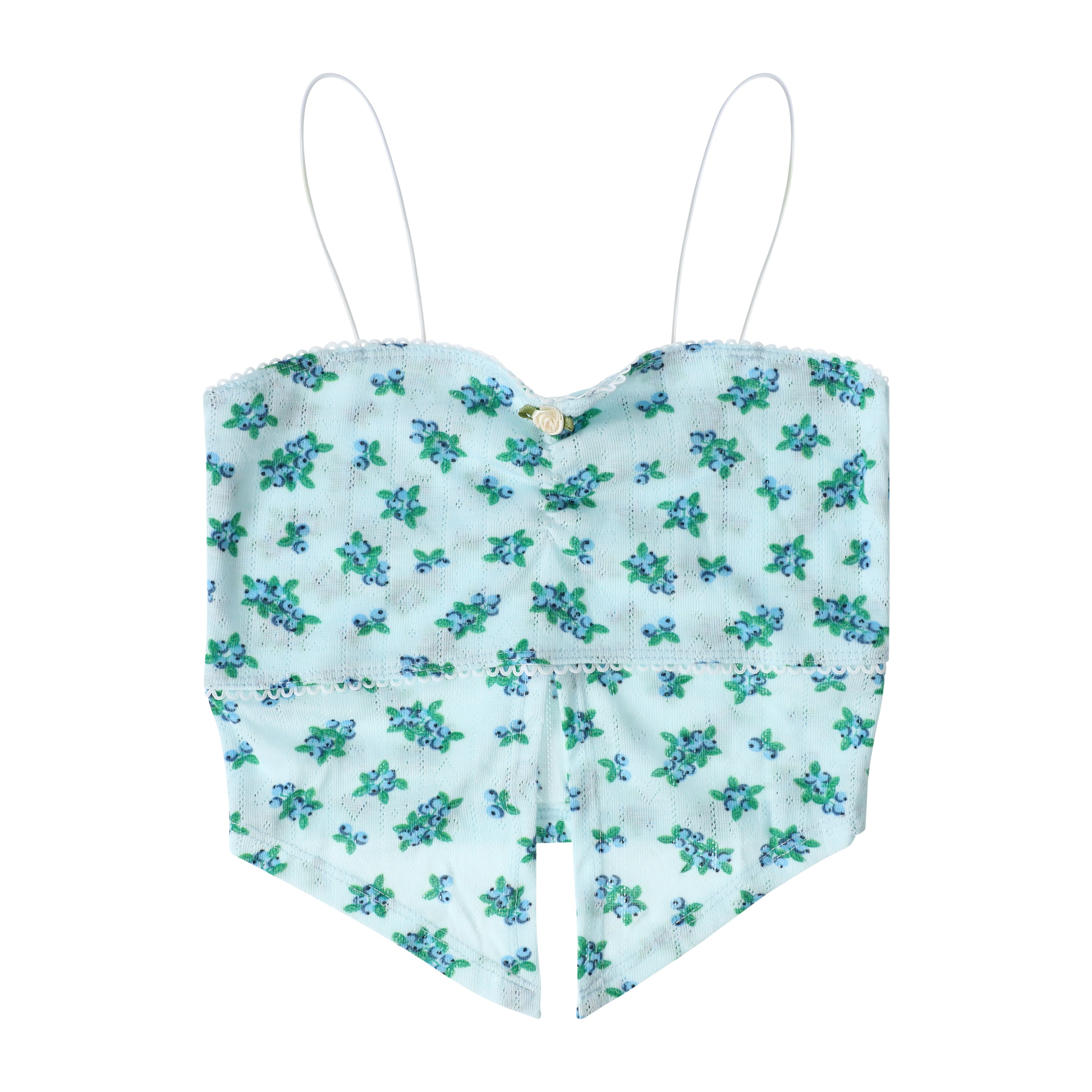 Juniors Pointelle Flyaway Tank