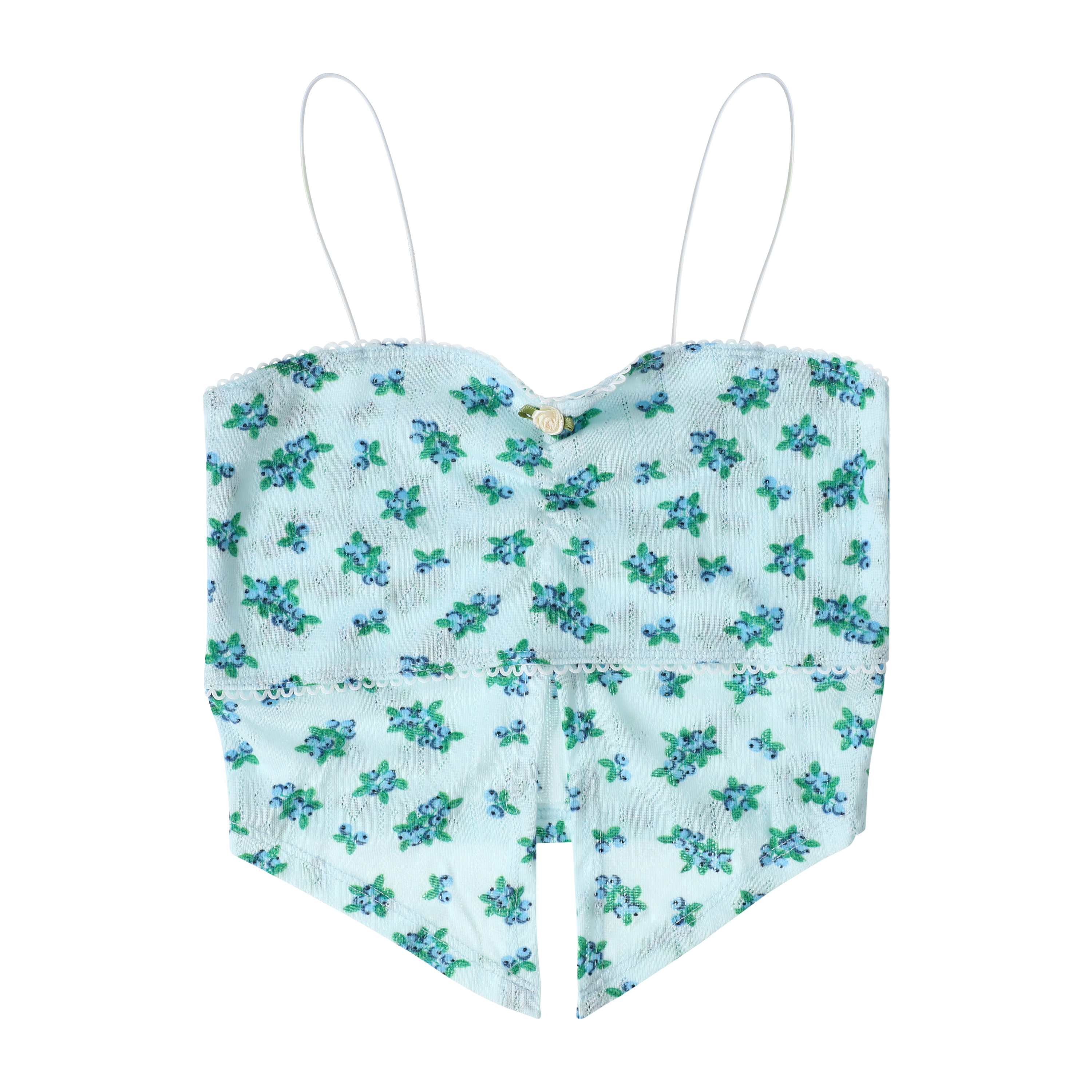 Juniors Pointelle Flyaway Tank