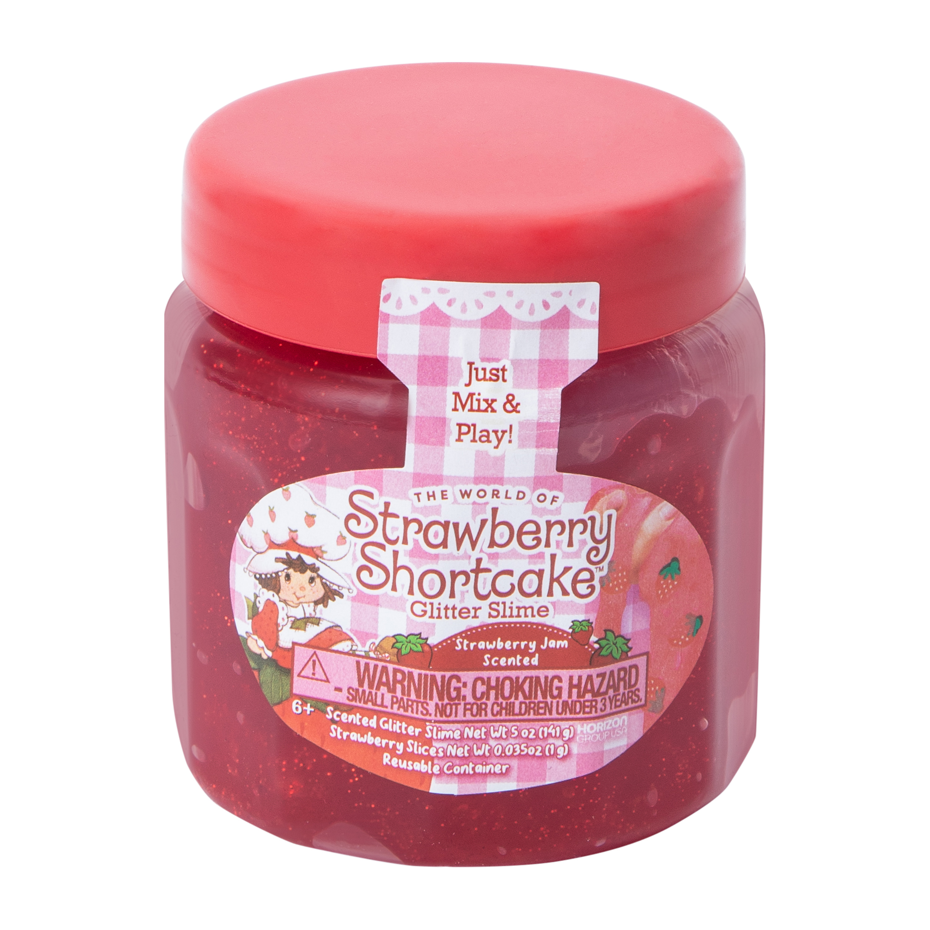 Strawberry Shortcake™ Glitter Scented Slime 5oz