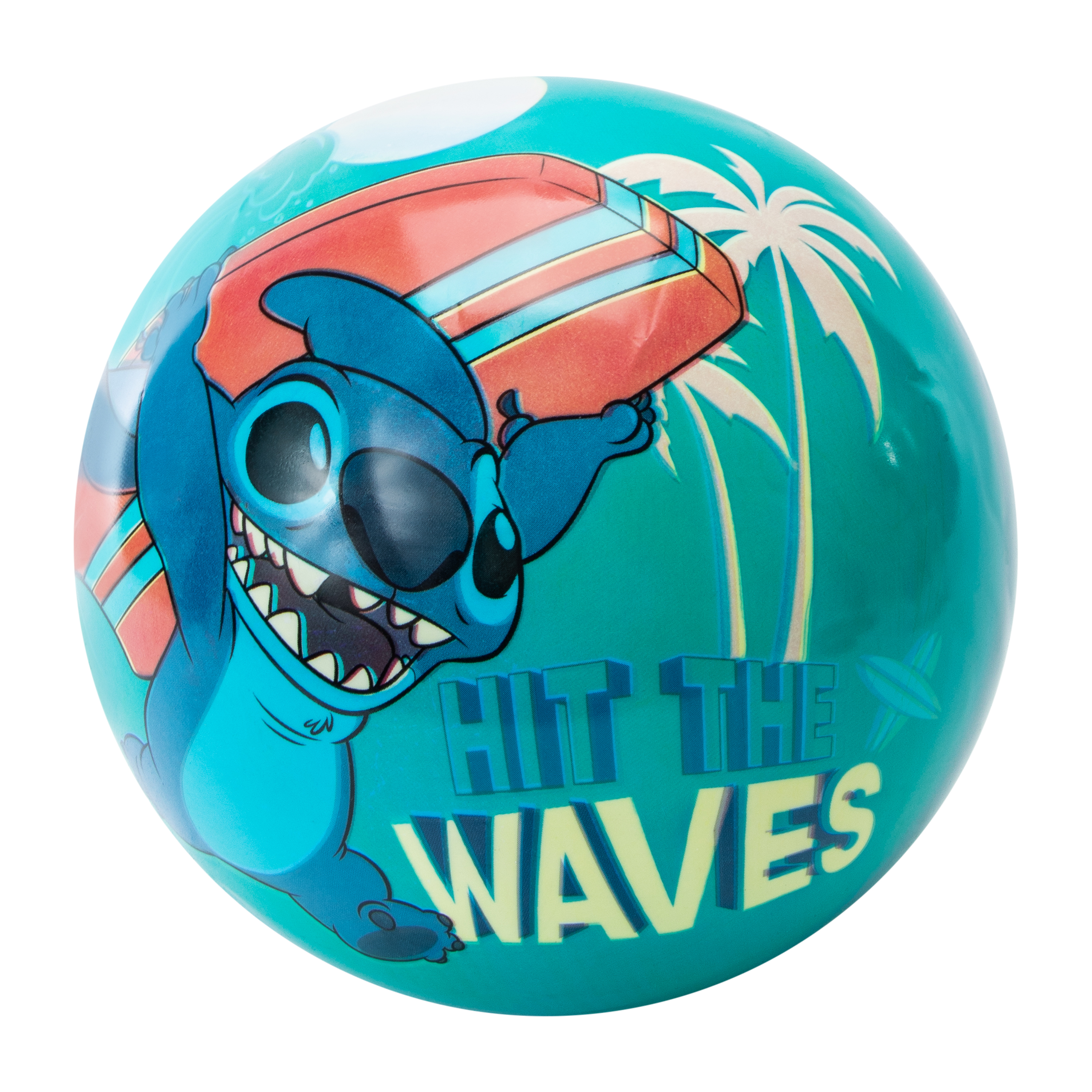 Disney Stitch Hit The Waves Ball 10in