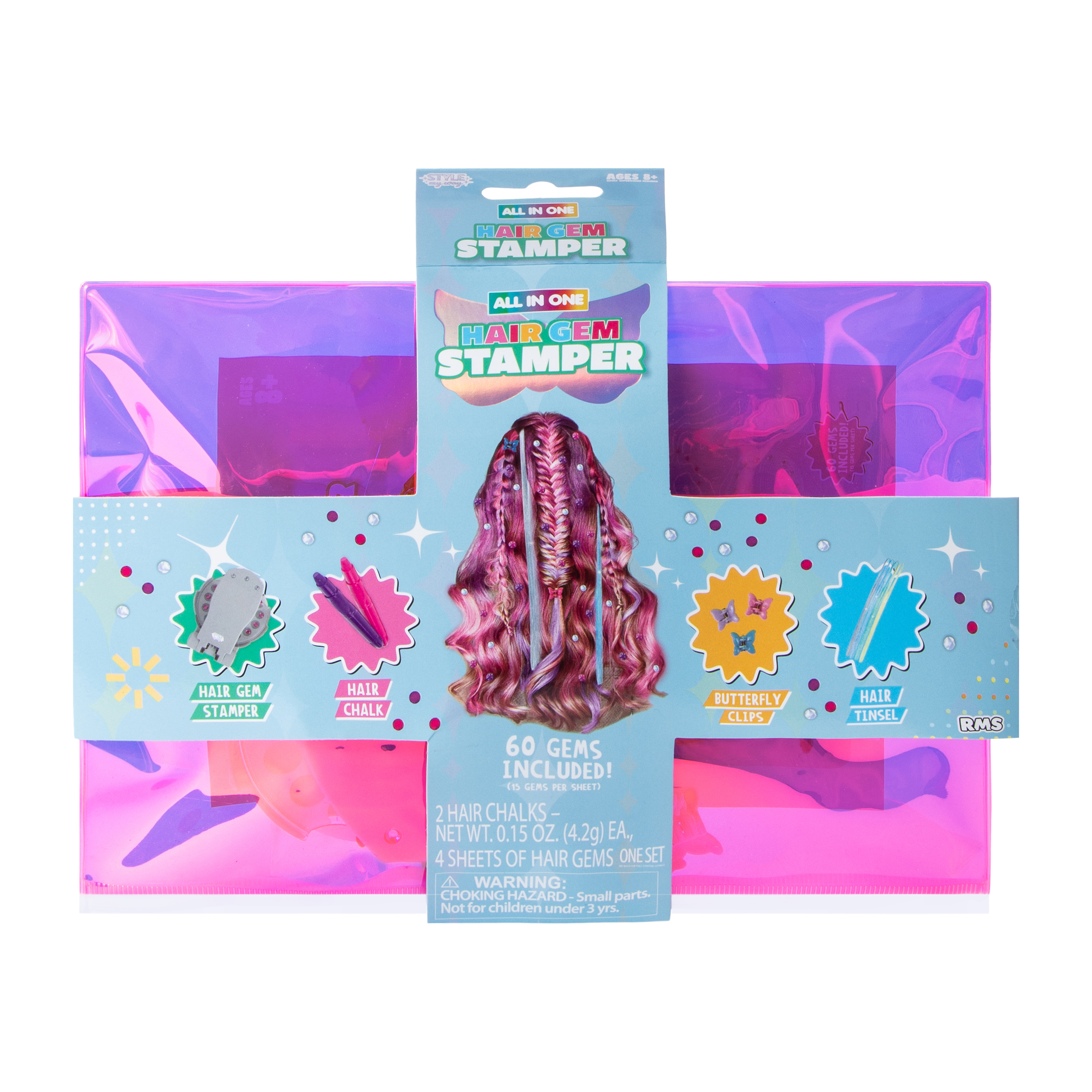 All In One Hair Gem Stamper Set