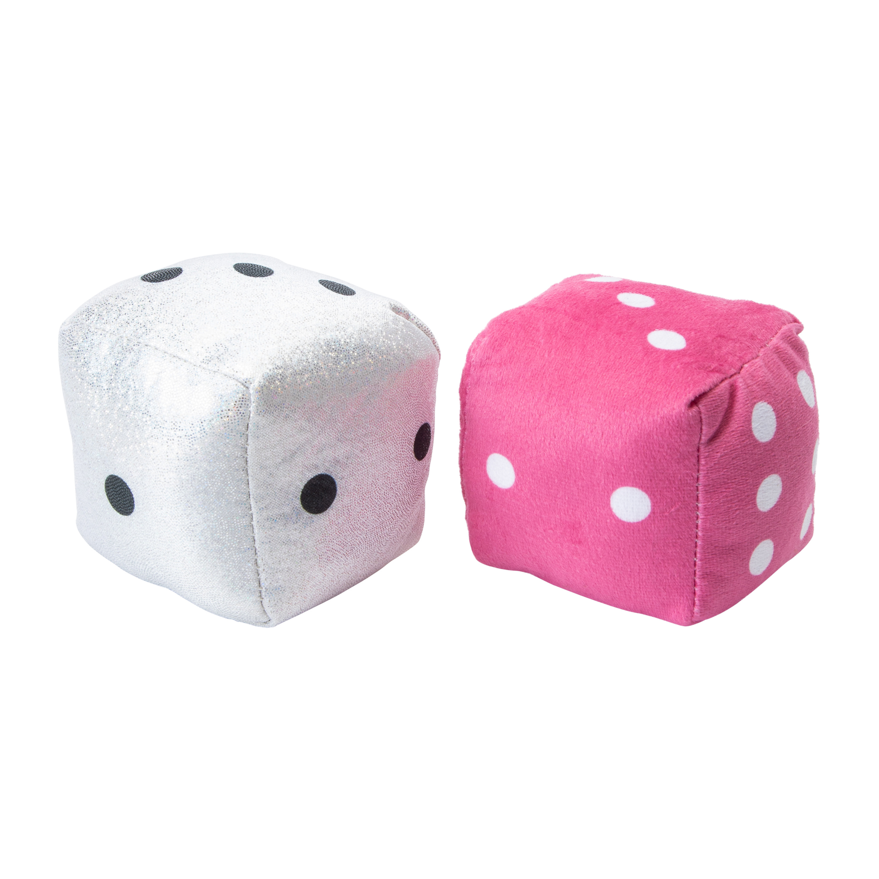 Pet Dice Plush Toy 2-Pack