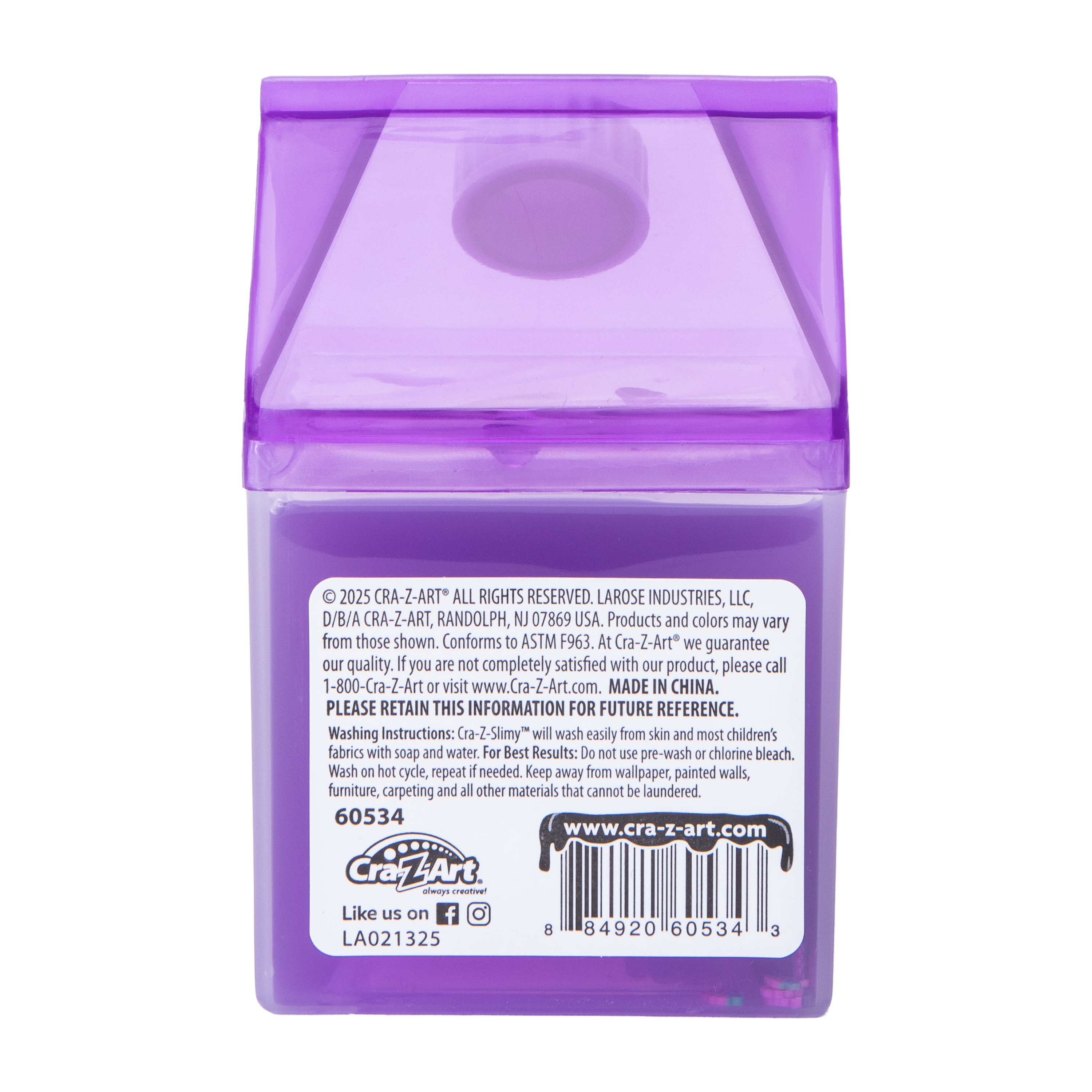 Cra-Z-Slimy® Drink Carton Slime 6oz