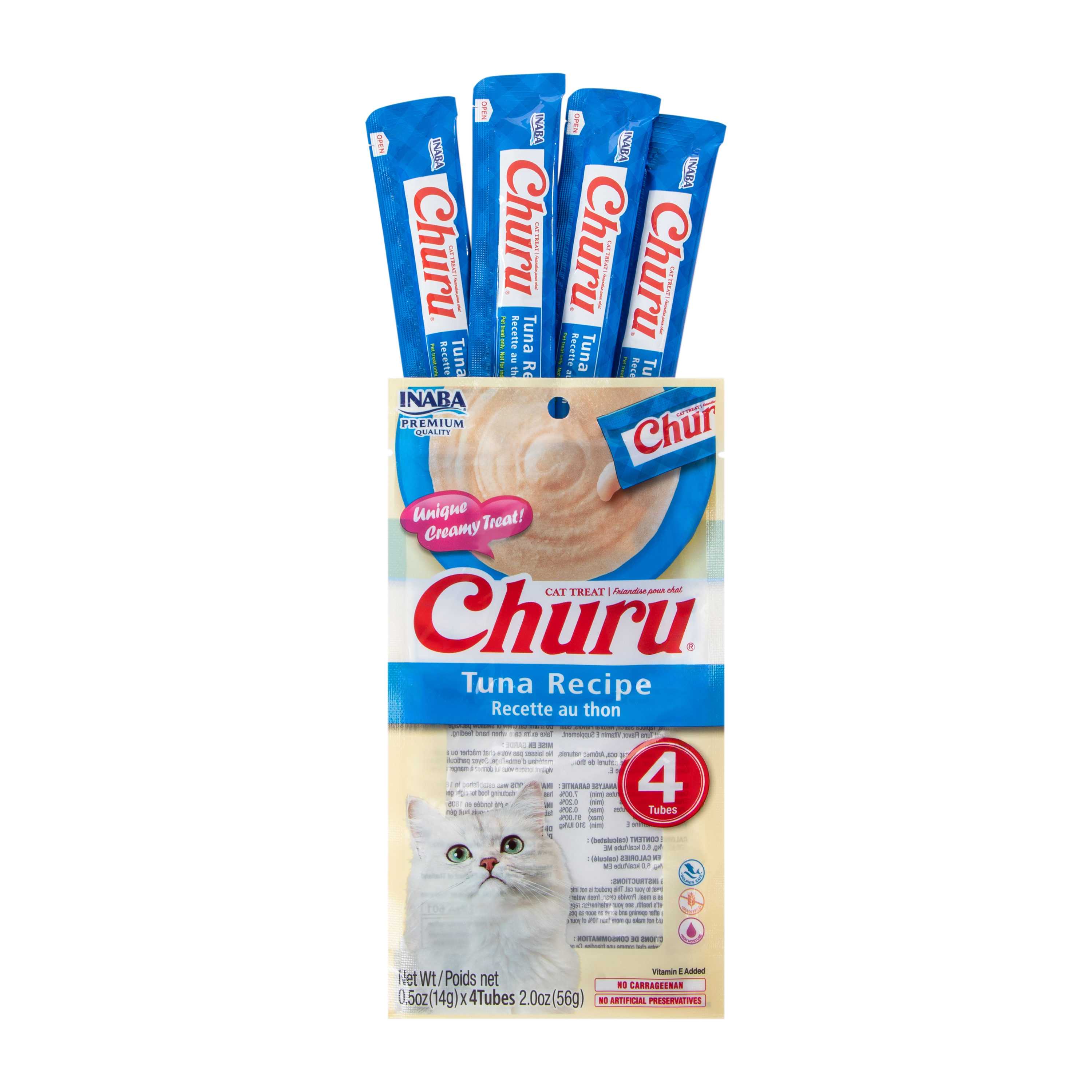 Churu® Tuna Recipe 4 Tubes 2oz