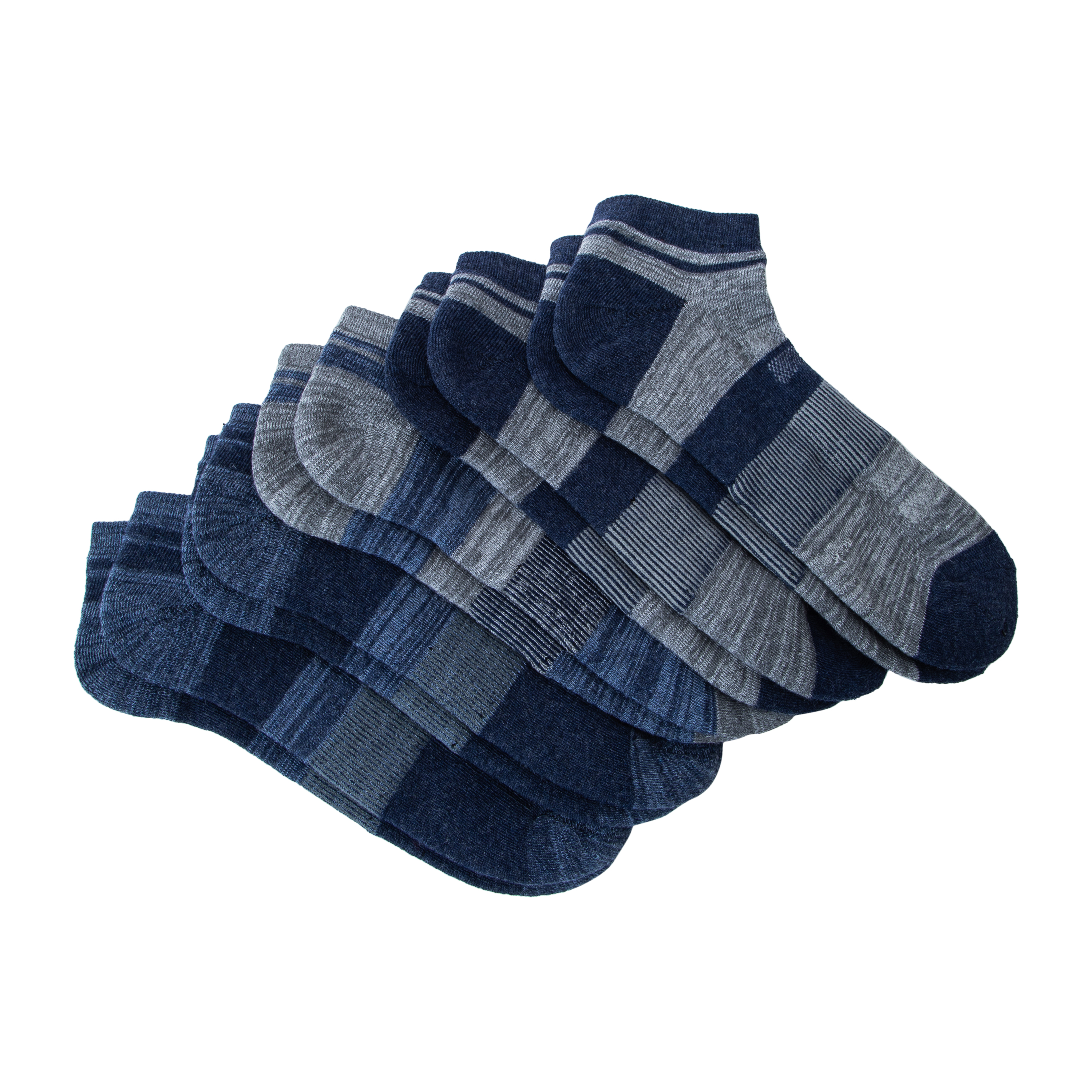 Young Mens Series-8 Fitness™ Performance Low Cut Socks 5-Pairs