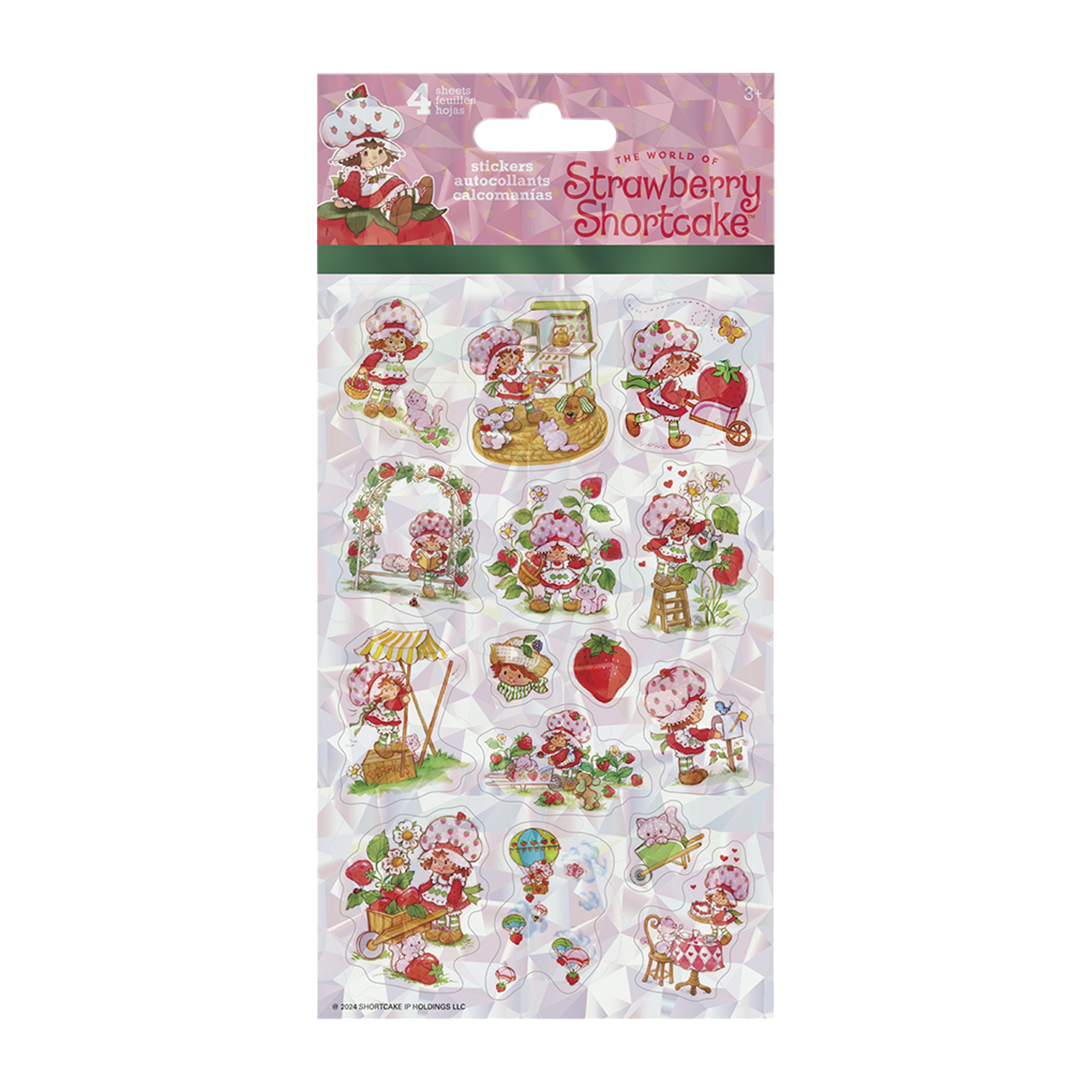 Licensed Stickers 4-Sheets