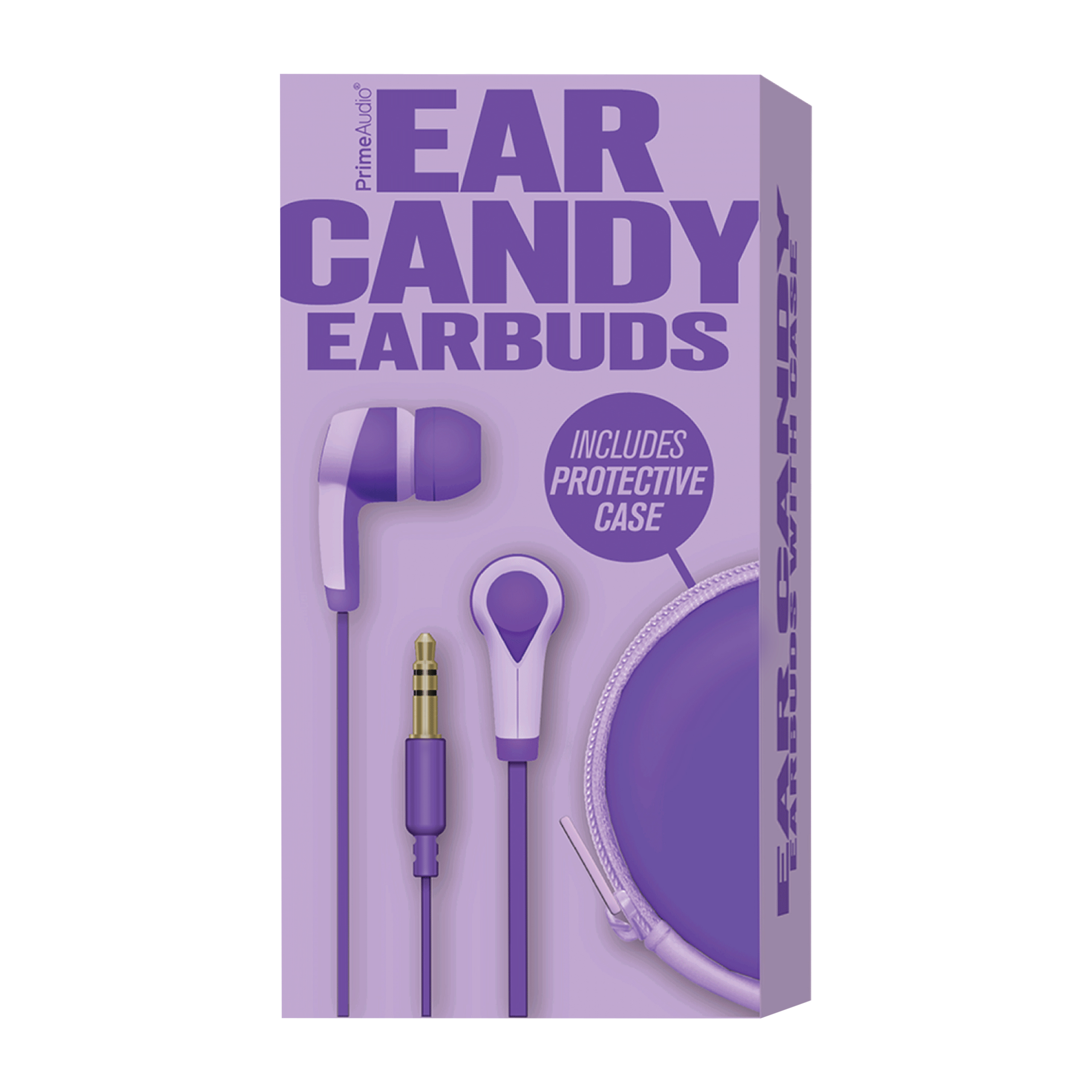 Ear Candy Wired Earbuds With Protective Case