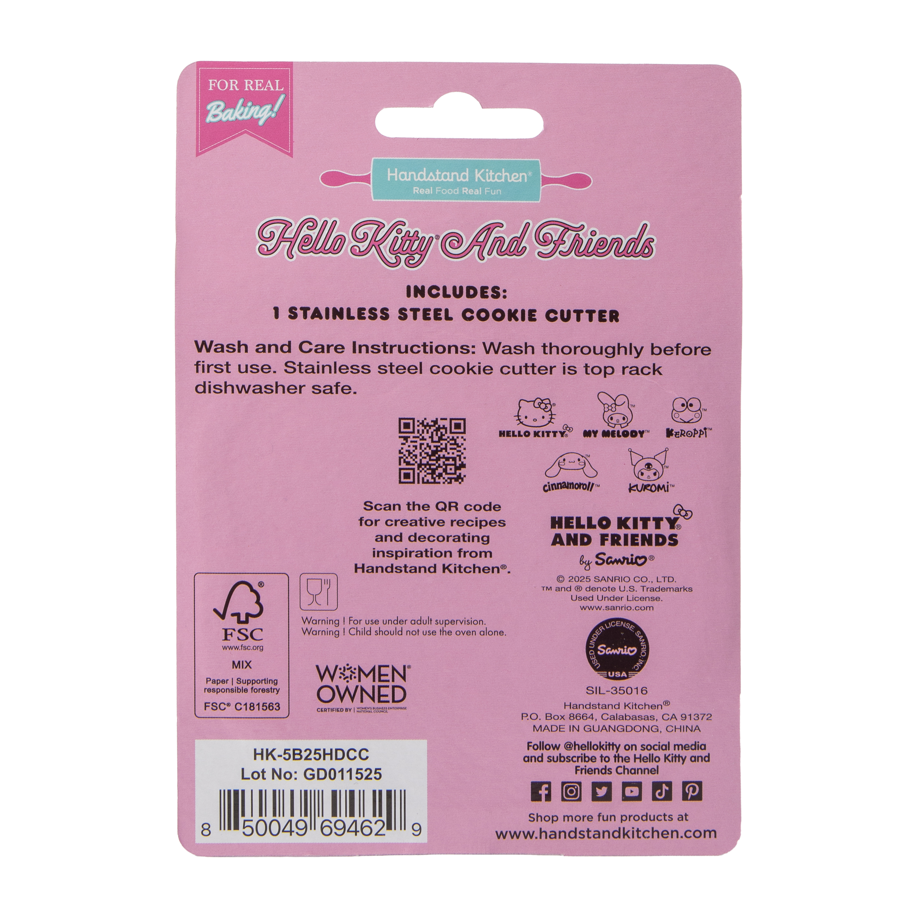 Hello Kitty And Friends® Classic Cookie Cutter