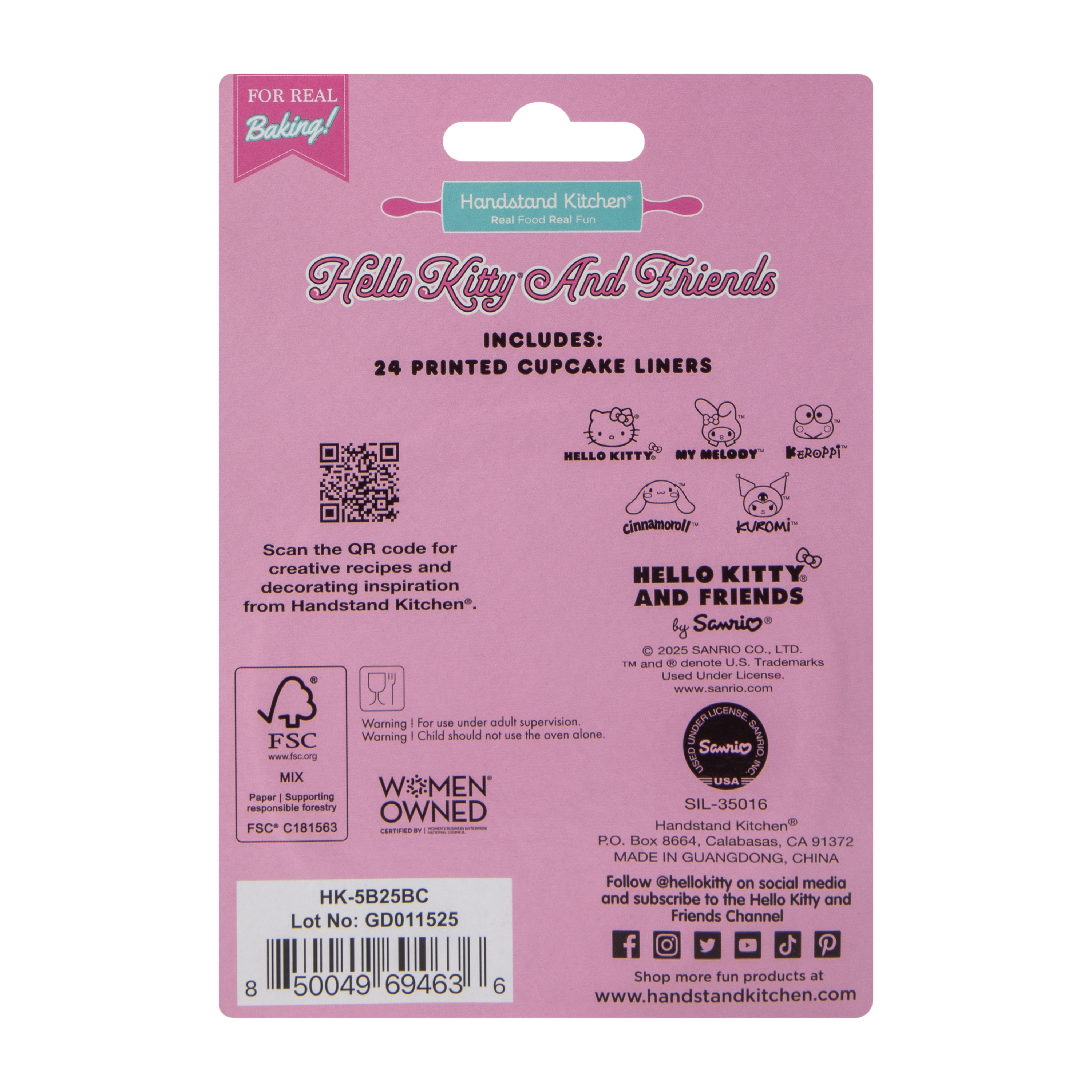 Hello Kitty And Friends® Party Cupcake Liners