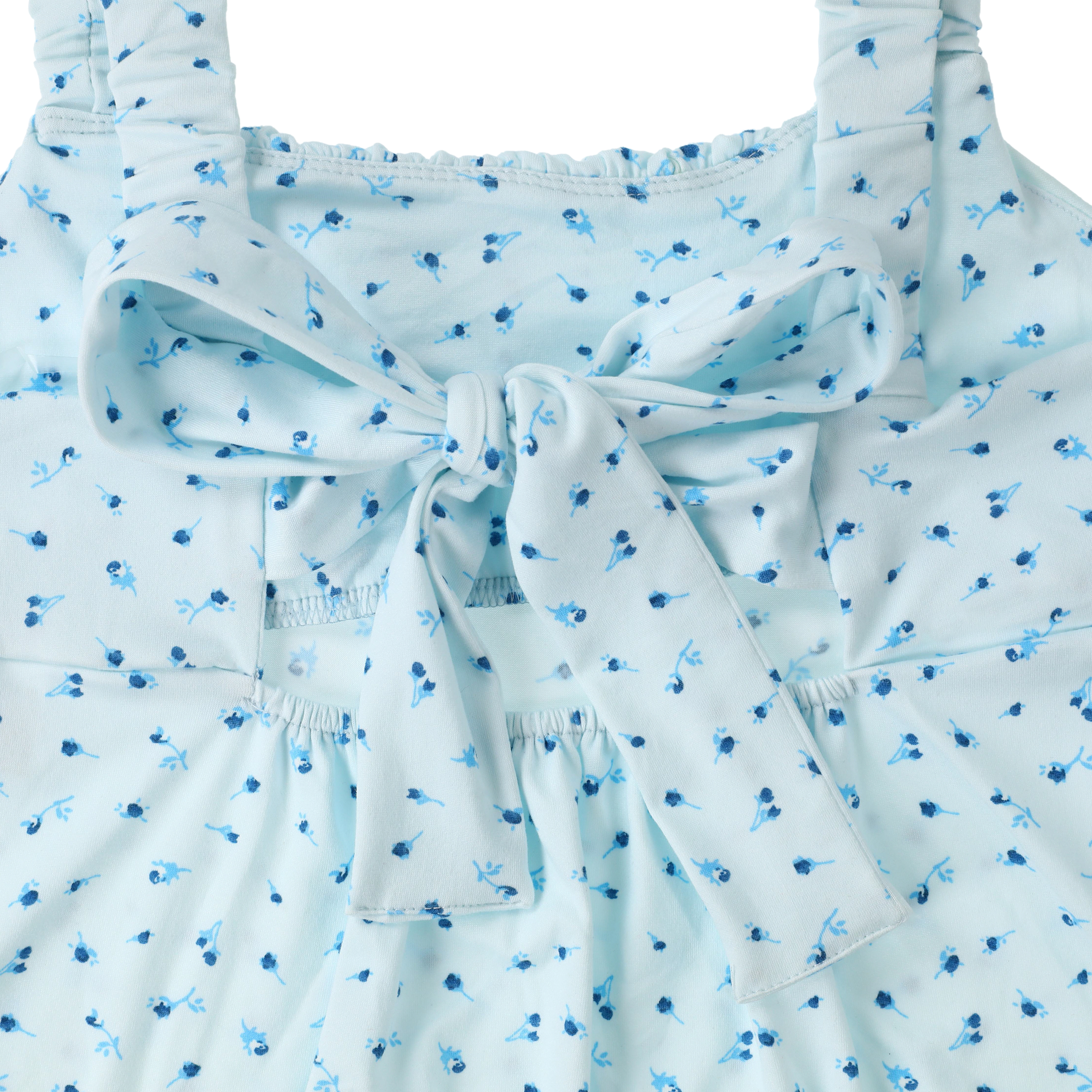 Juniors Bow Back Mini Dress