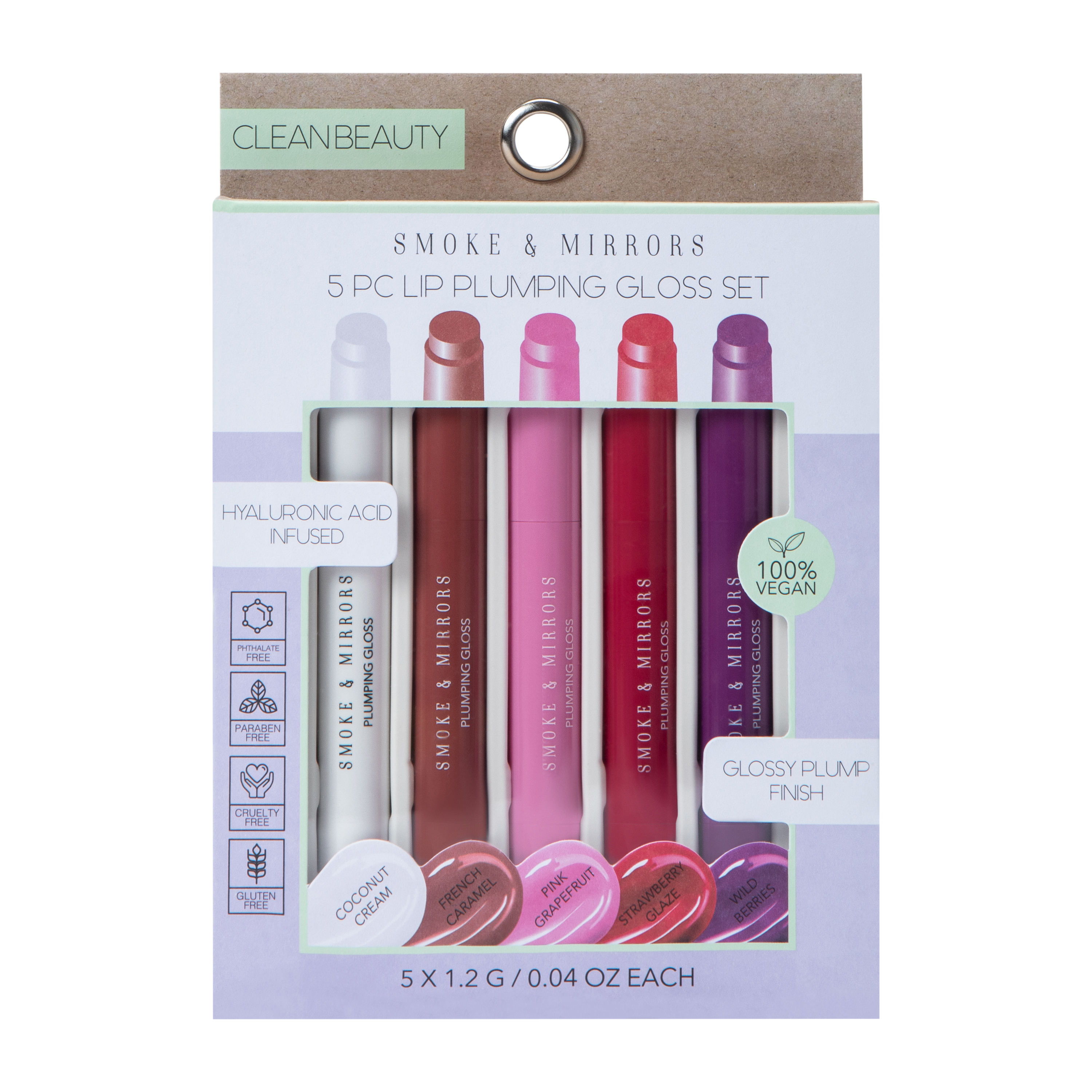 Lip Plumping Gloss Set 5-Pack