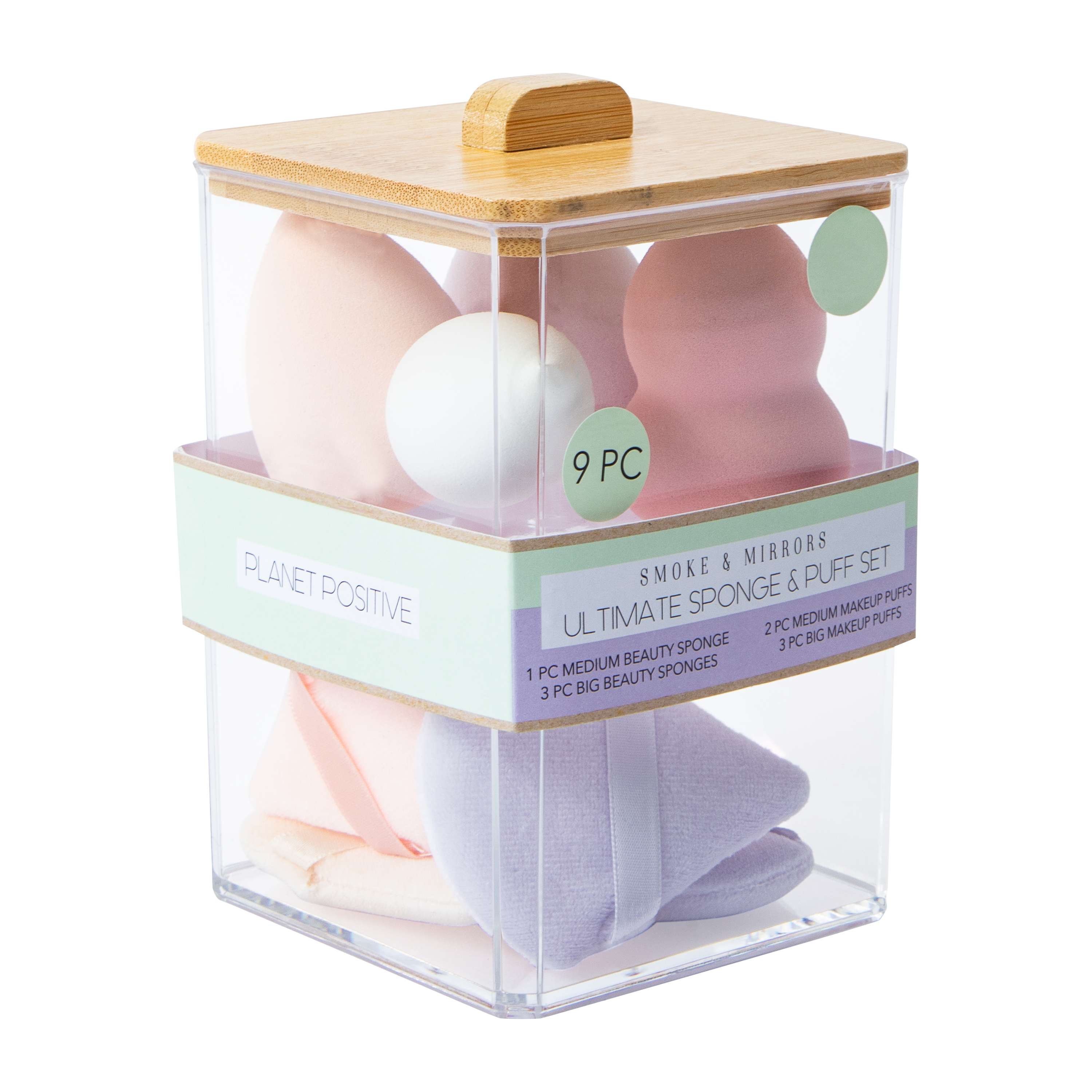 Smoke & Mirrors Ultimate Sponge & Puff Set 9-Pcs