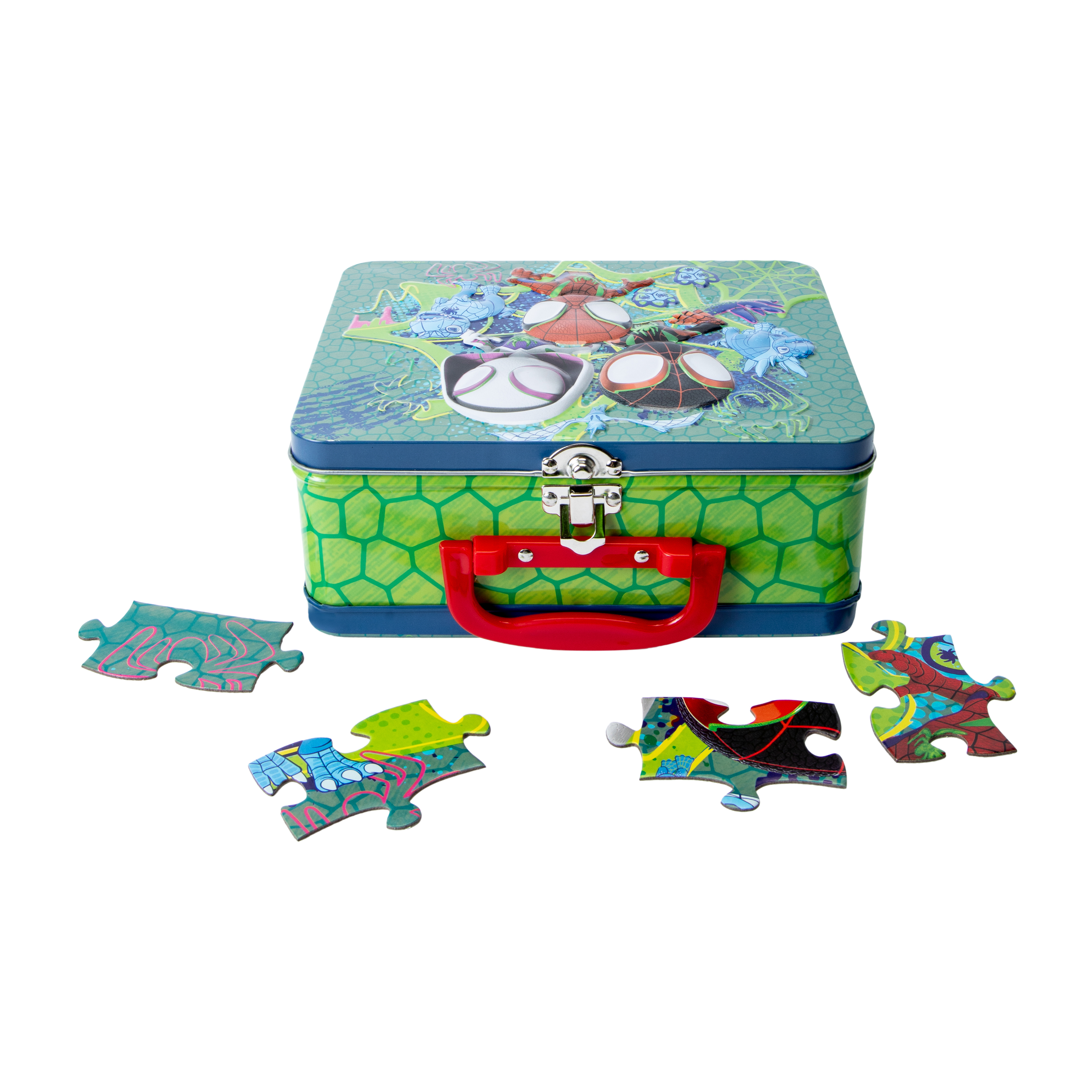 Disney Jr. Marvel Spidey And His Amazing Friends Lunchbox Puzzle 48-Pieces