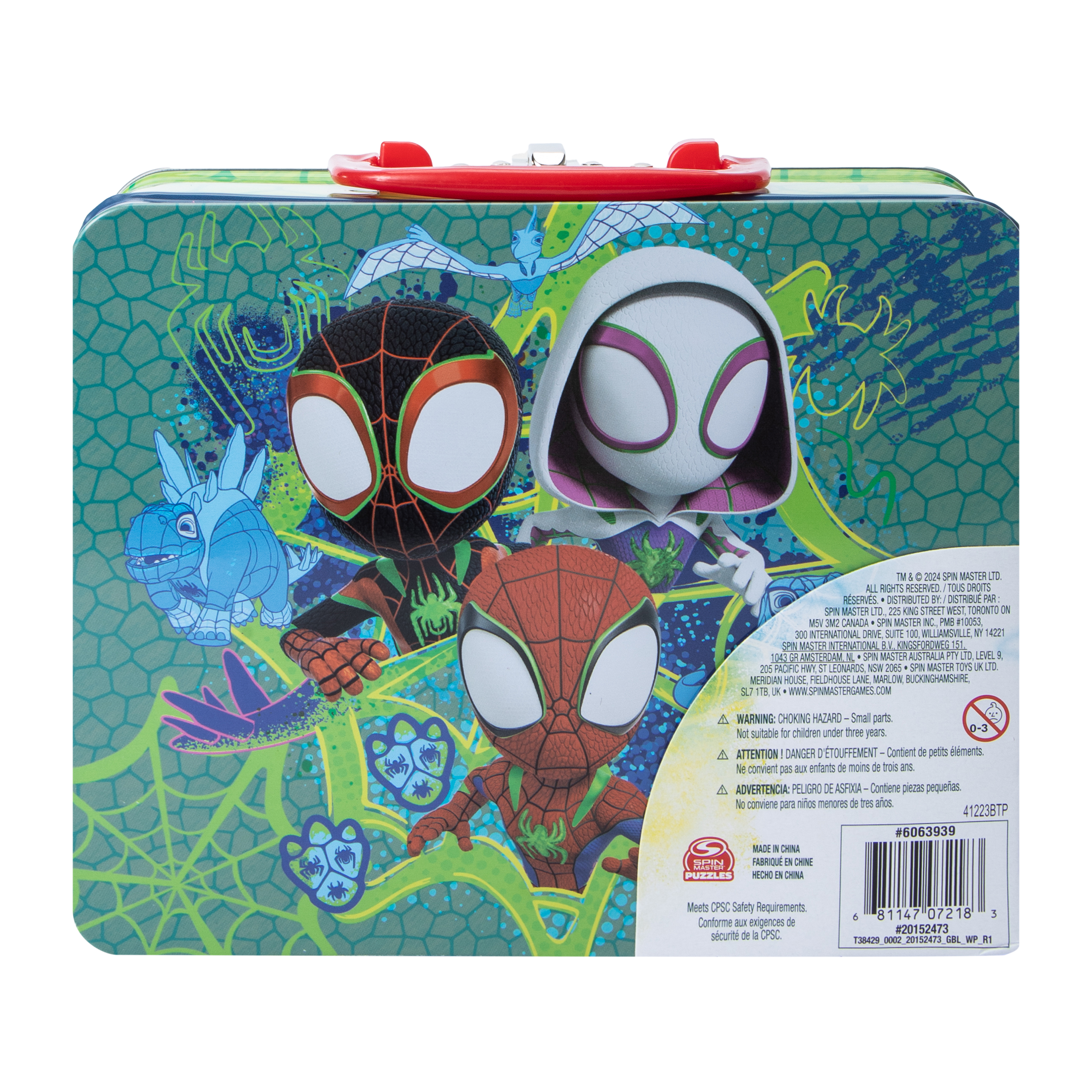 Disney Jr. Marvel Spidey And His Amazing Friends Lunchbox Puzzle 48-Pieces