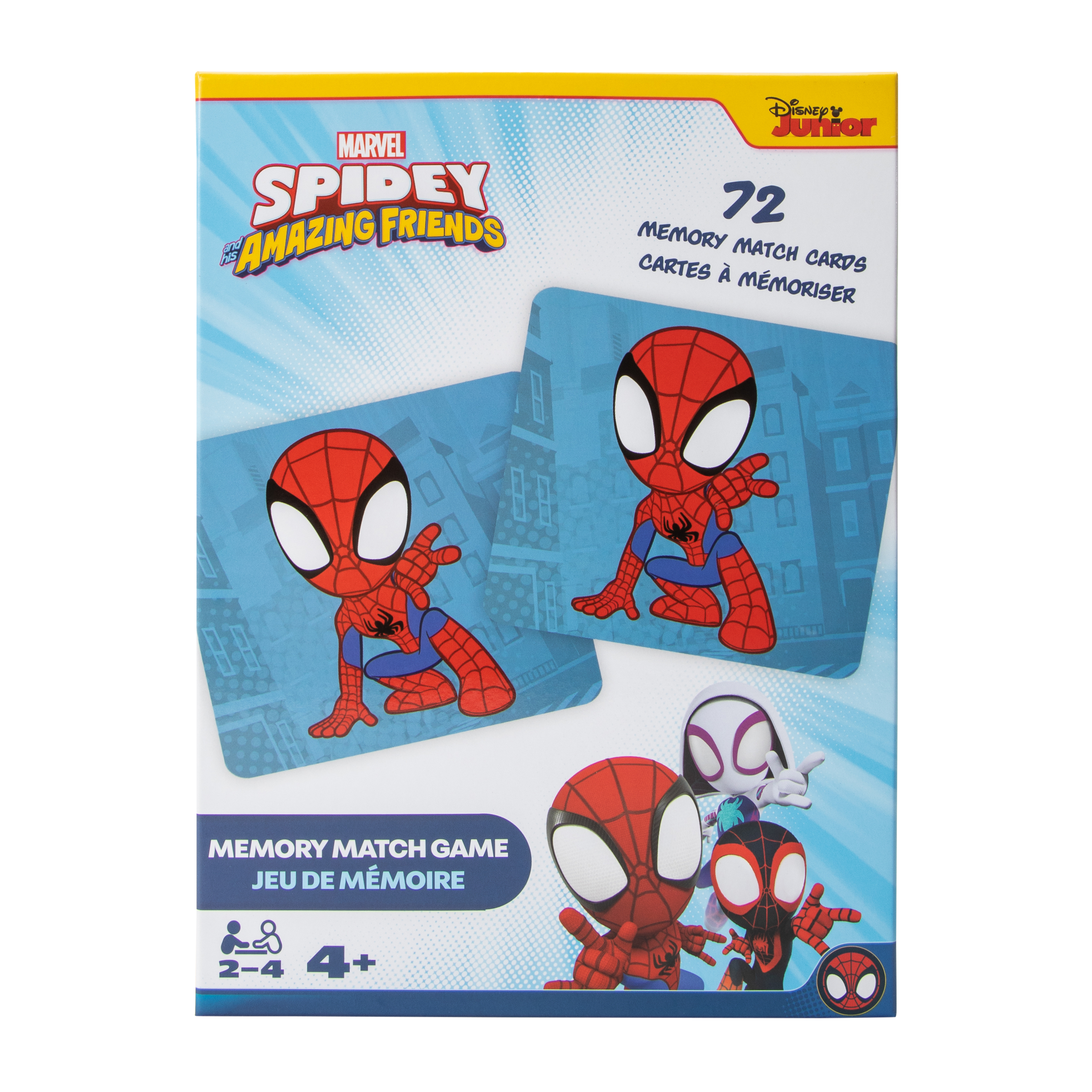 Marvel Spidey And His Amazing Friends Memory Match Game
