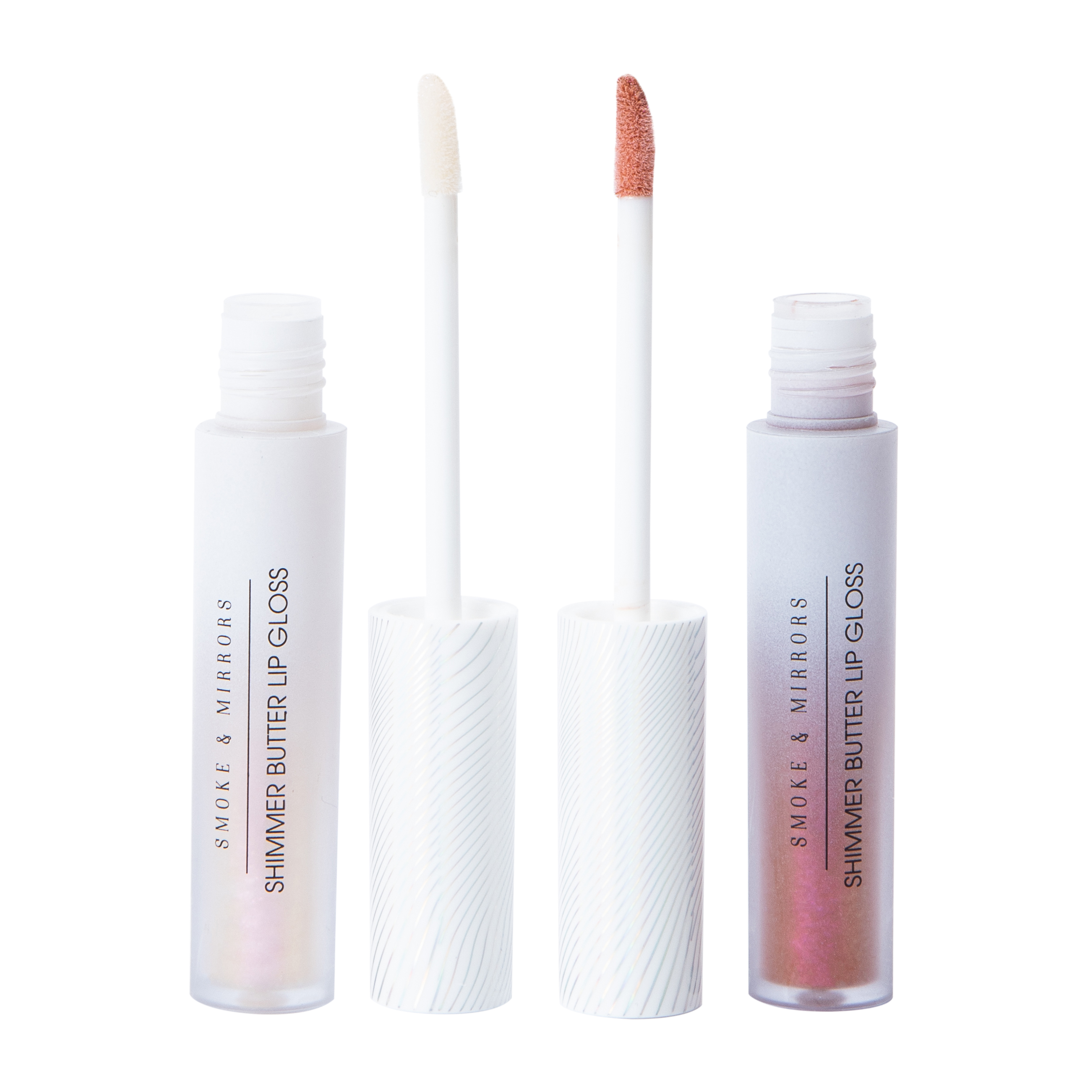 Shine & Swirl Shimmer Butter Lip Gloss 2-Pc