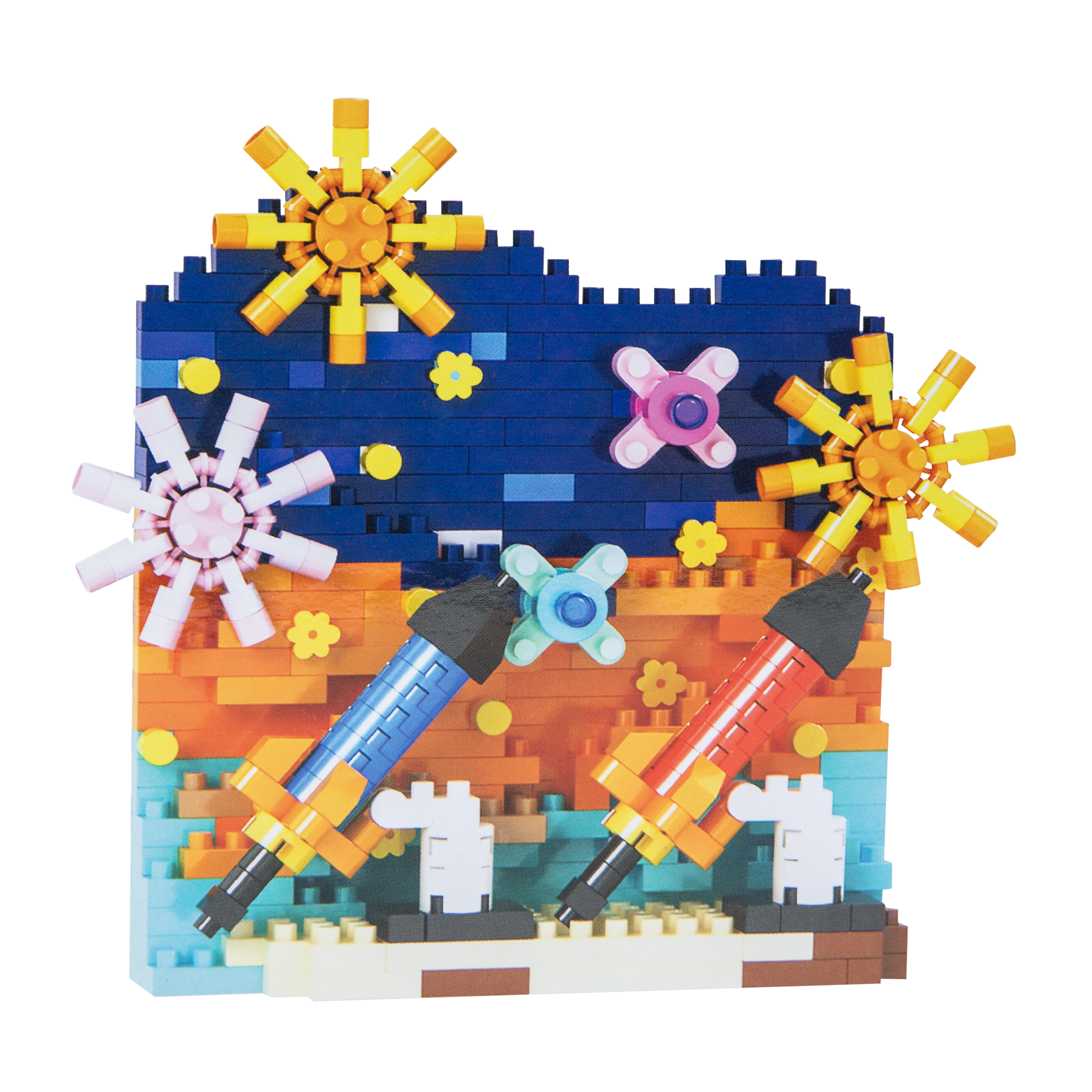 Block Tech® Mini Americana Micro Builds Set