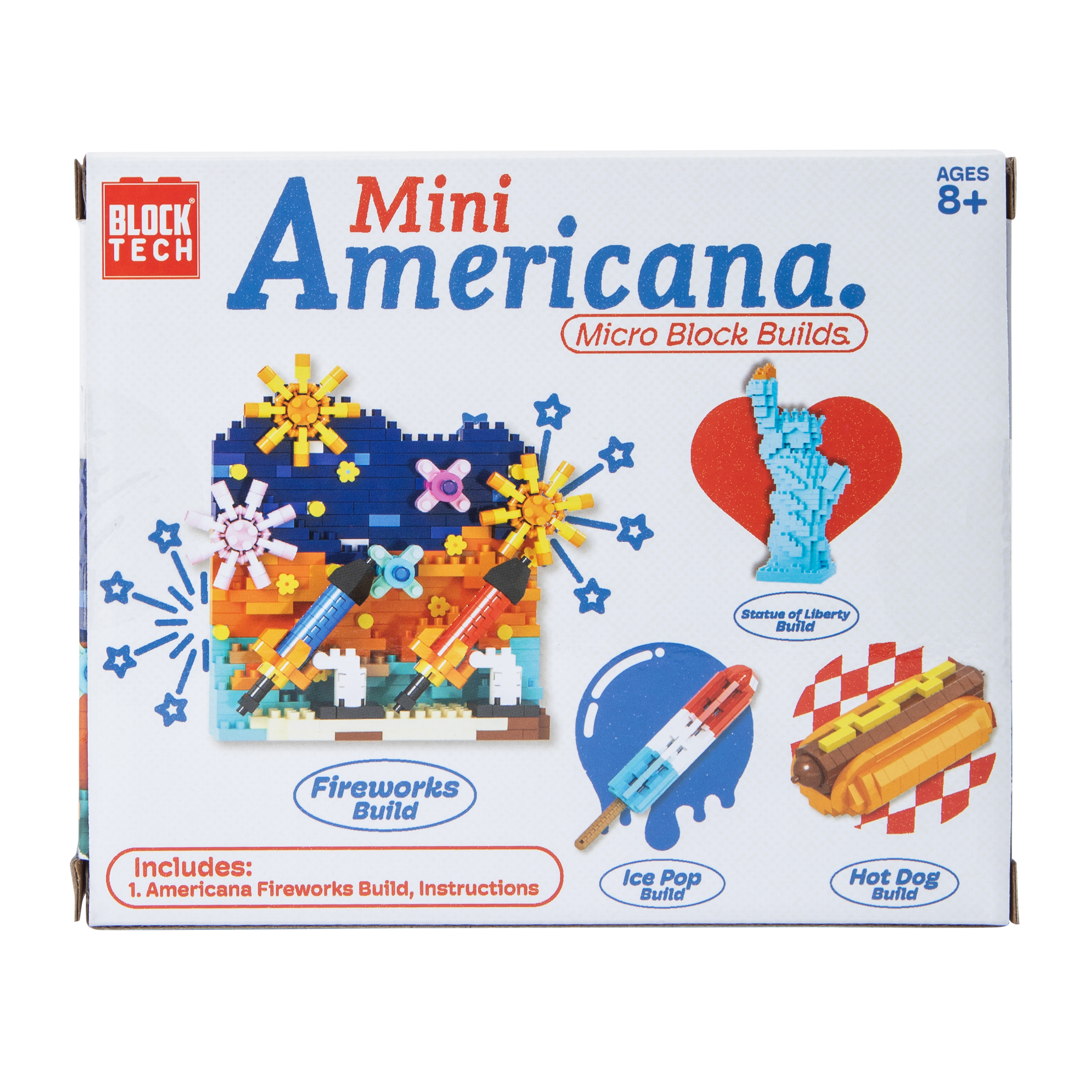 Block Tech® Mini Americana Micro Builds Set