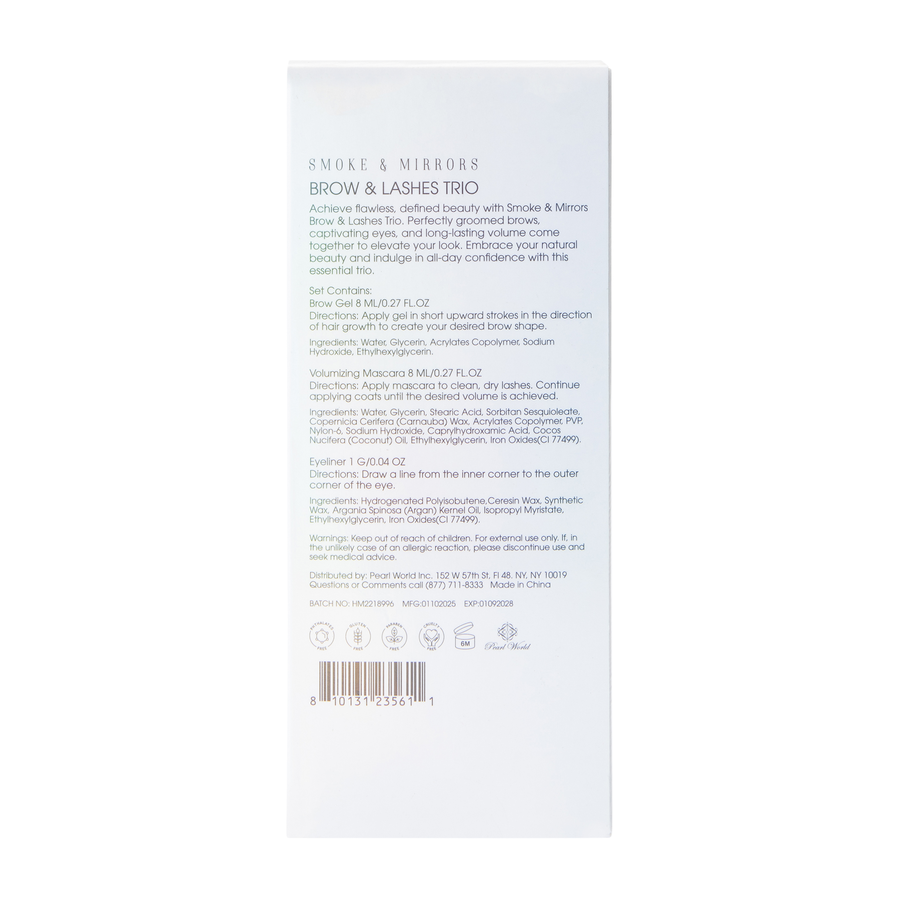 Eye Bliss Brow & Lashes Trio Pack