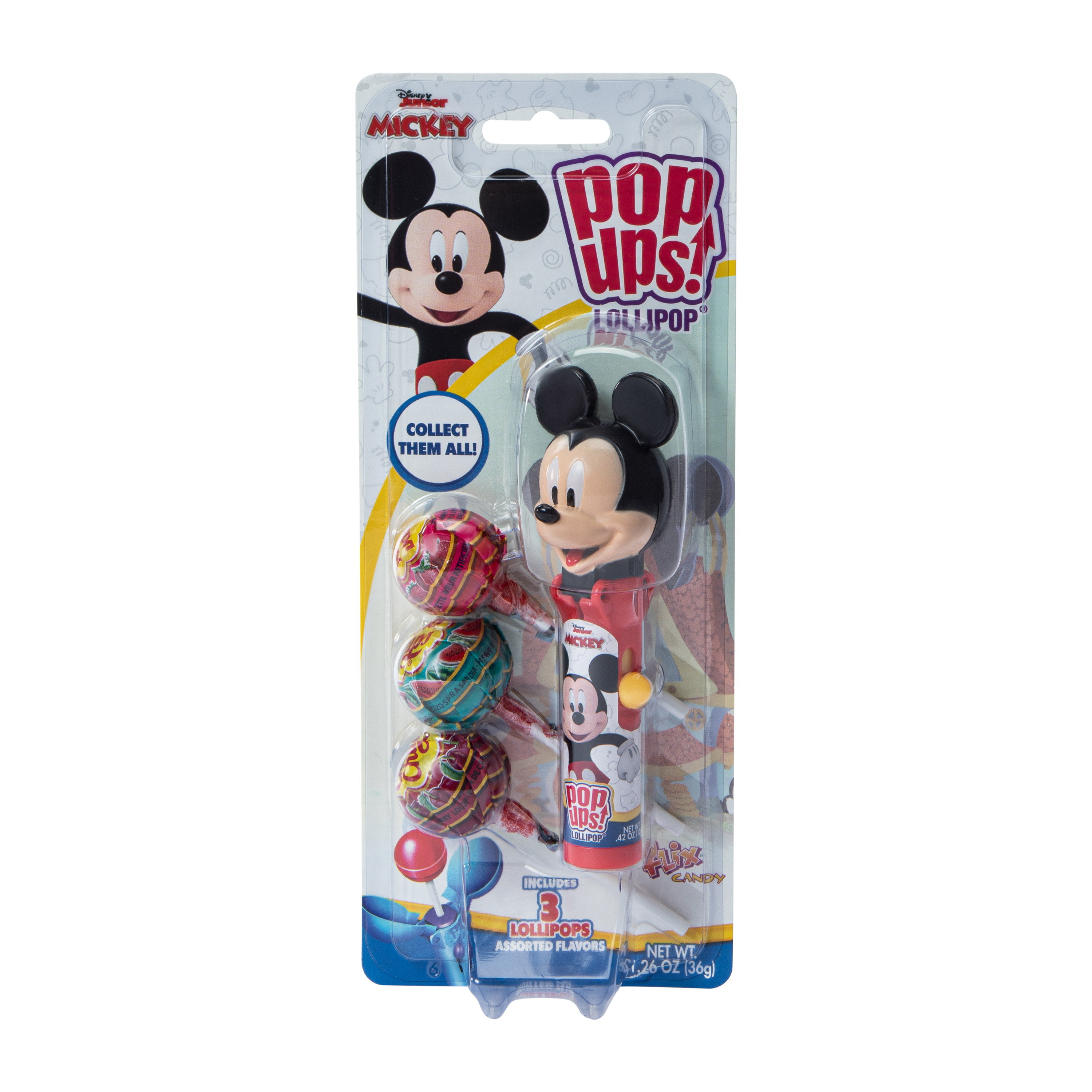 Disney Junior Mickey Pop Ups!® Flix™ Candy 1.26oz (Styles May Vary)