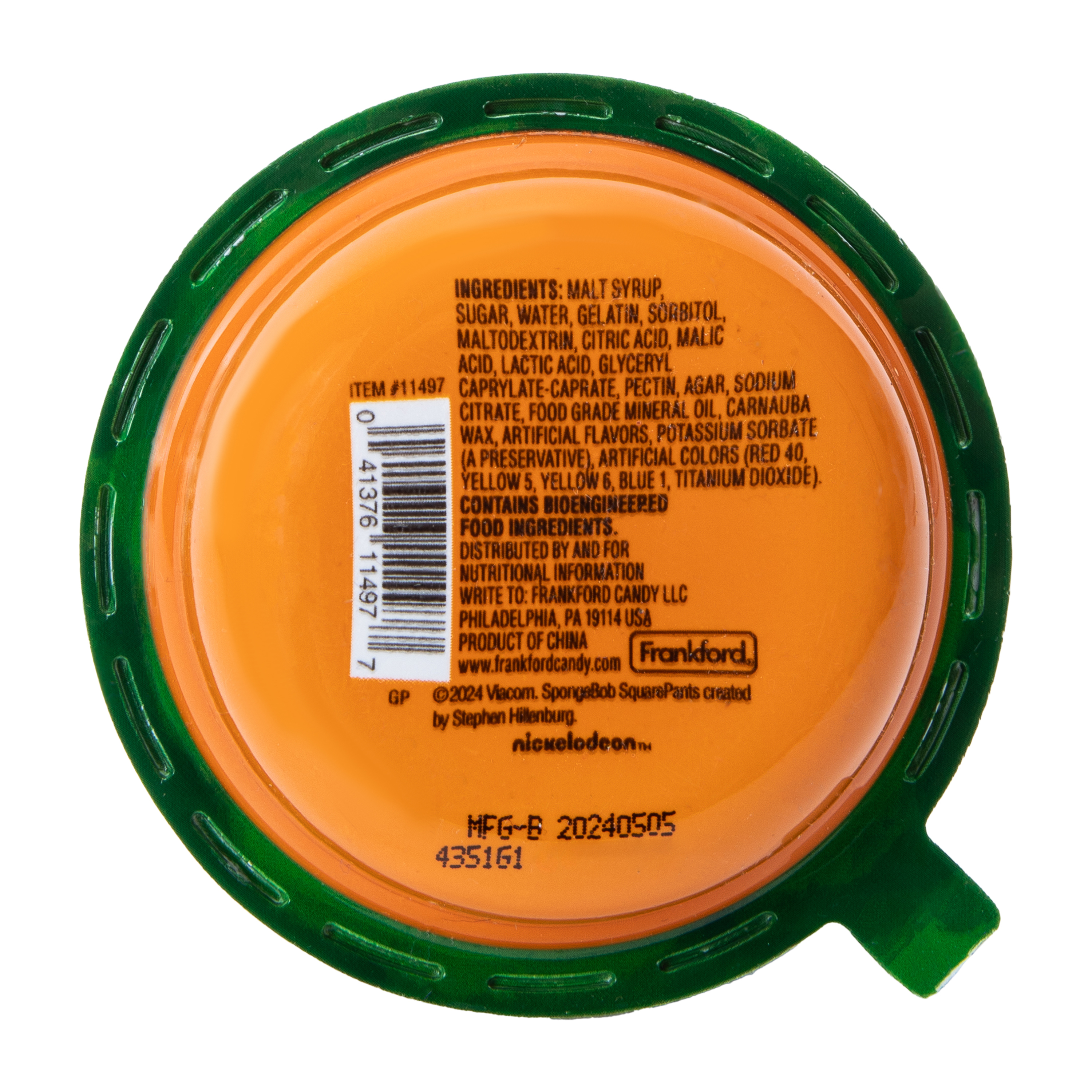 SpongeBob SquarePants® Krabby Patties™ Minis Gummy Candy 1oz