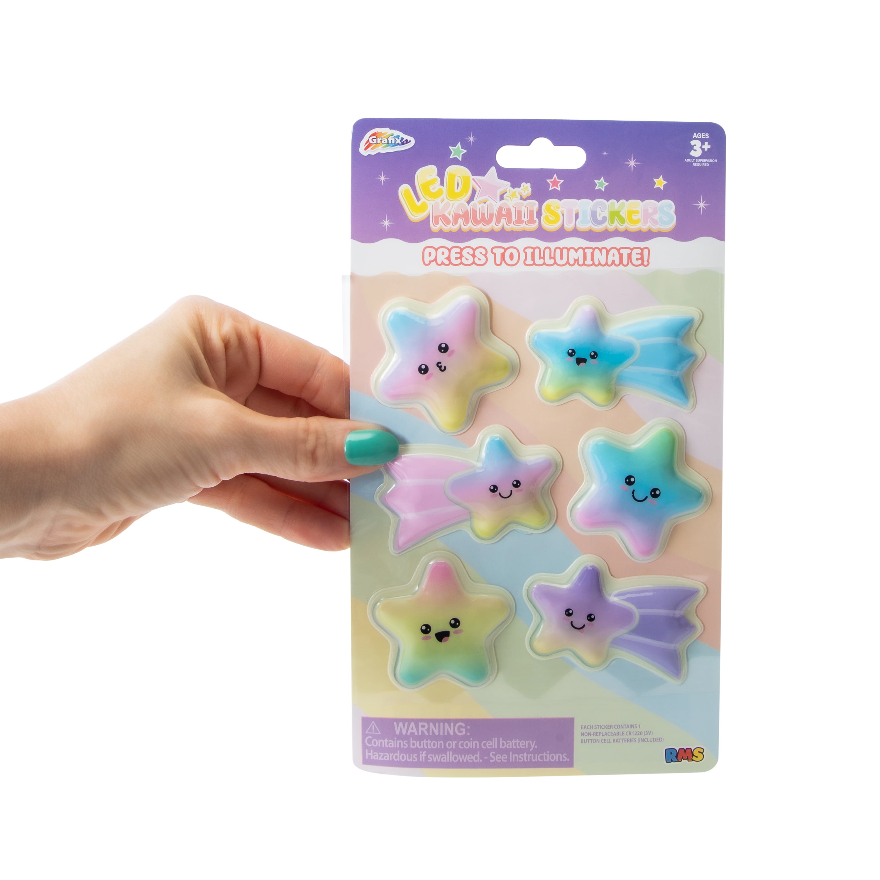 LED Kawaii Stickers