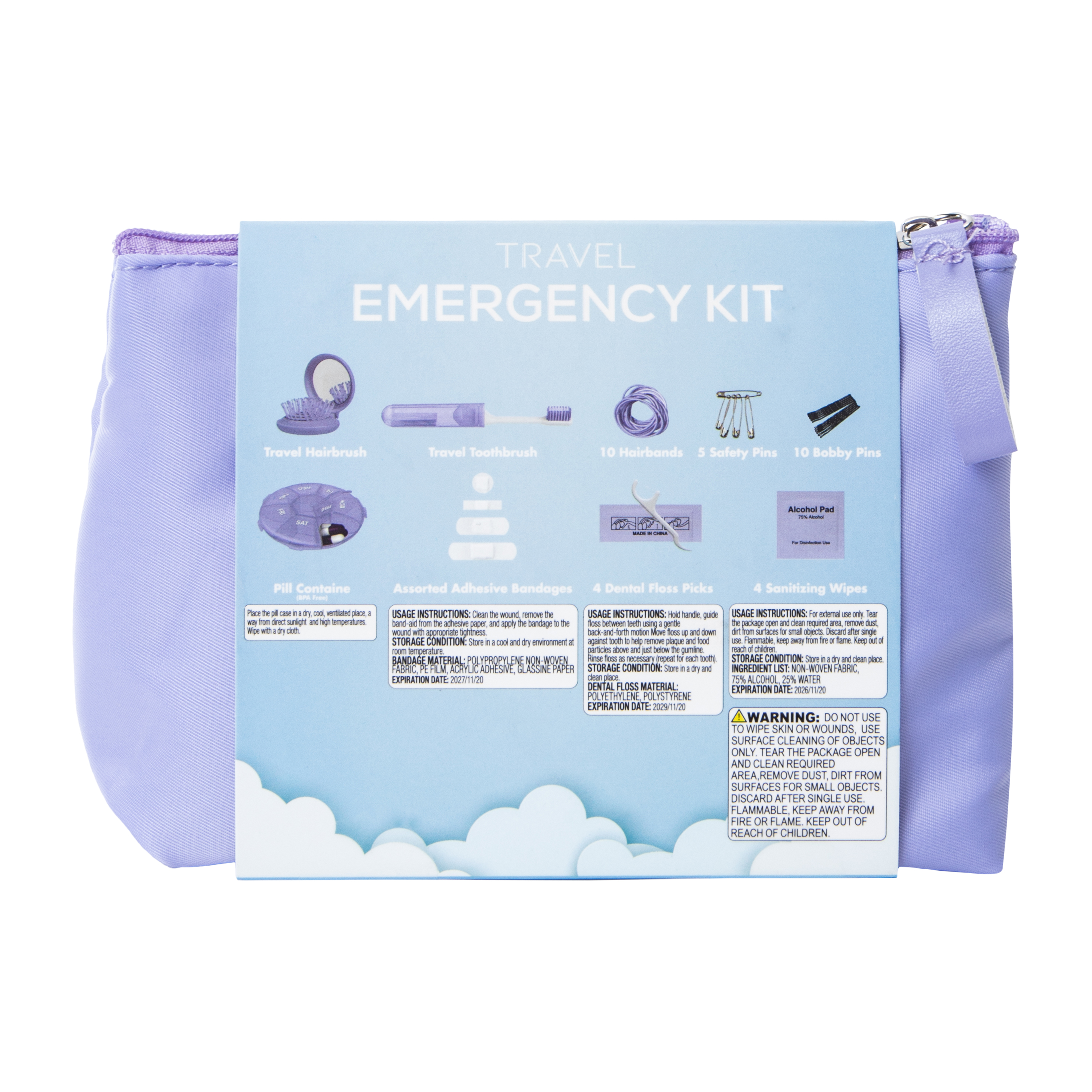 Lumie. Travel Emergency Kit