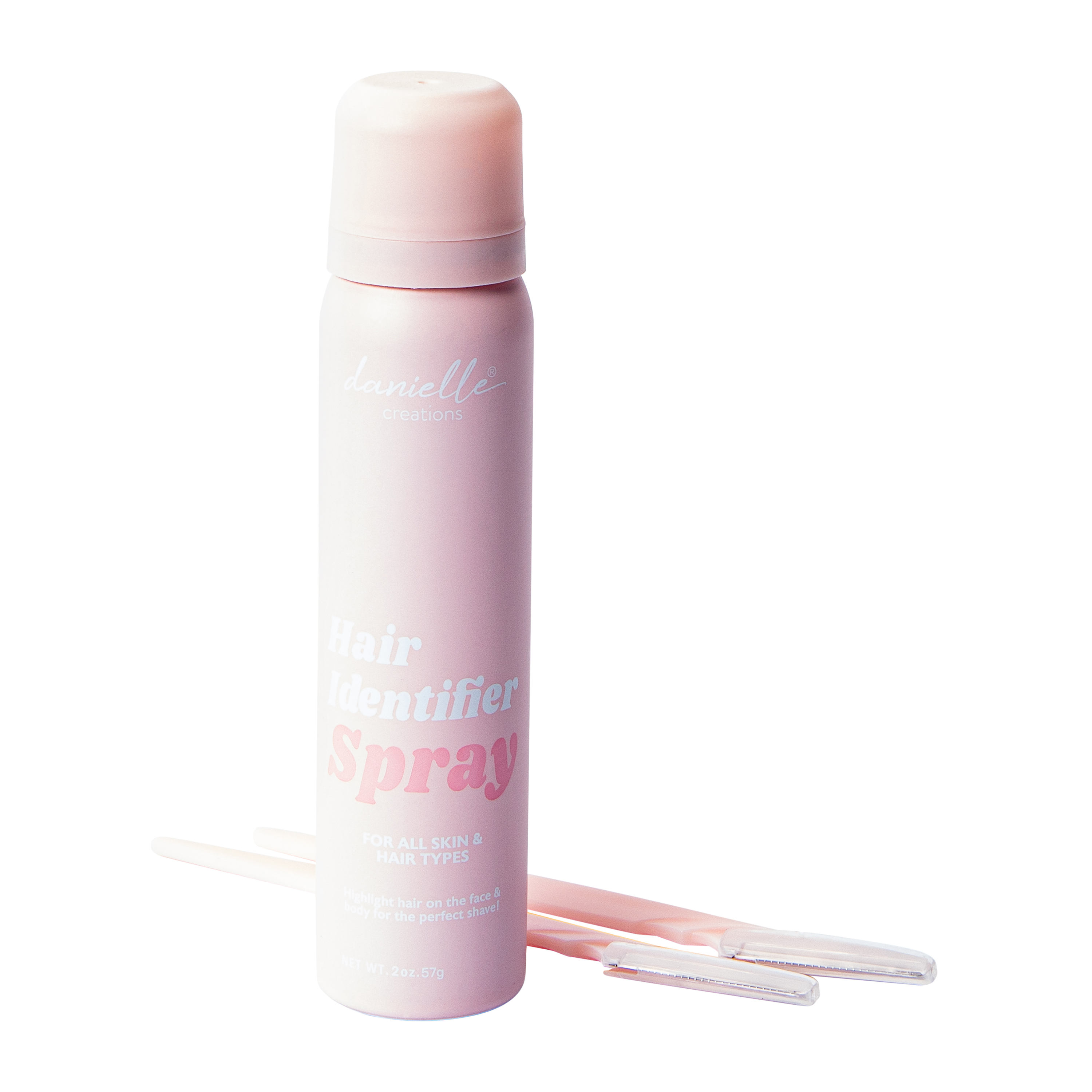 Danielle Creations® Hair Identifier Spray & Razor Set