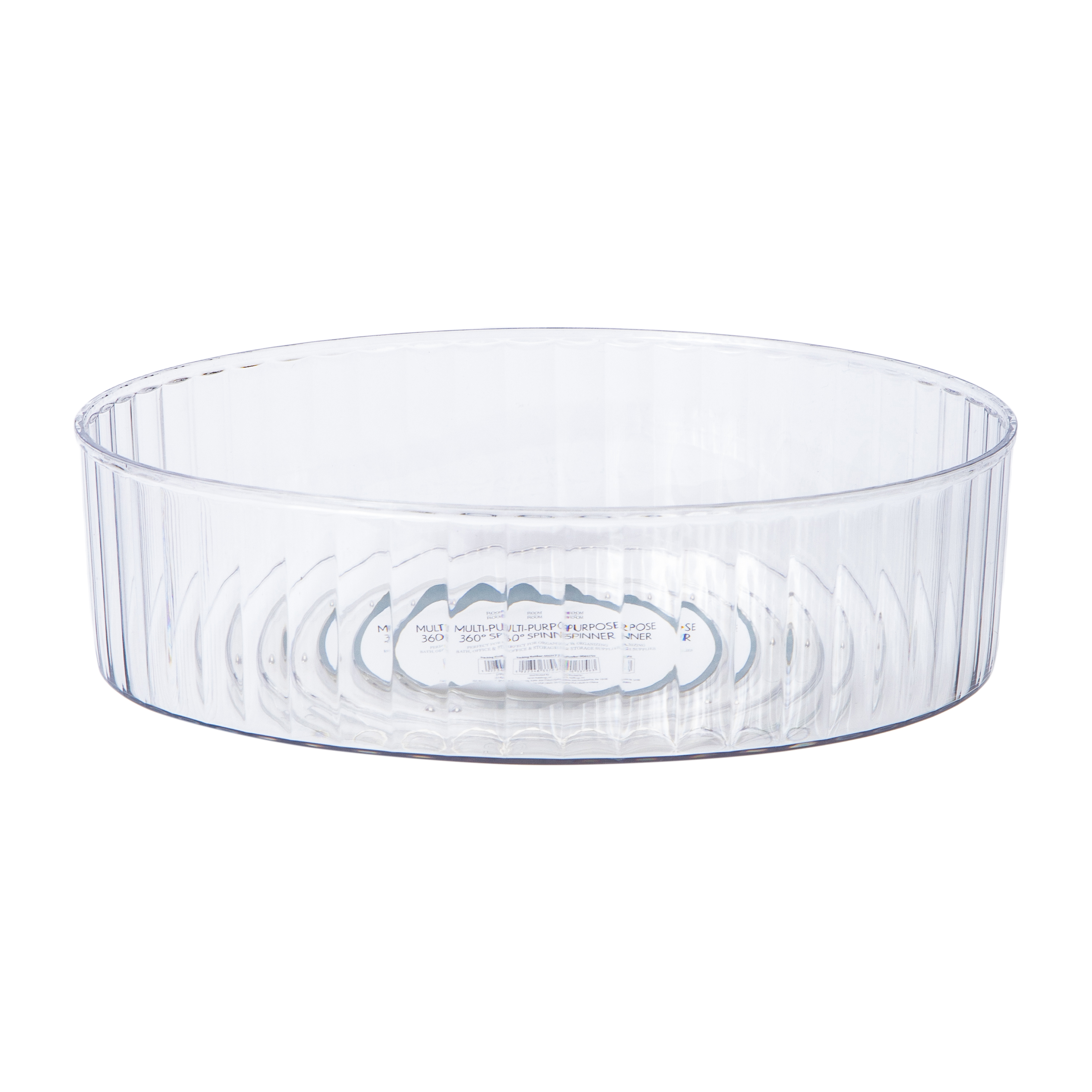 Multi-Purpose 360° Ribbed Plastic Spinner