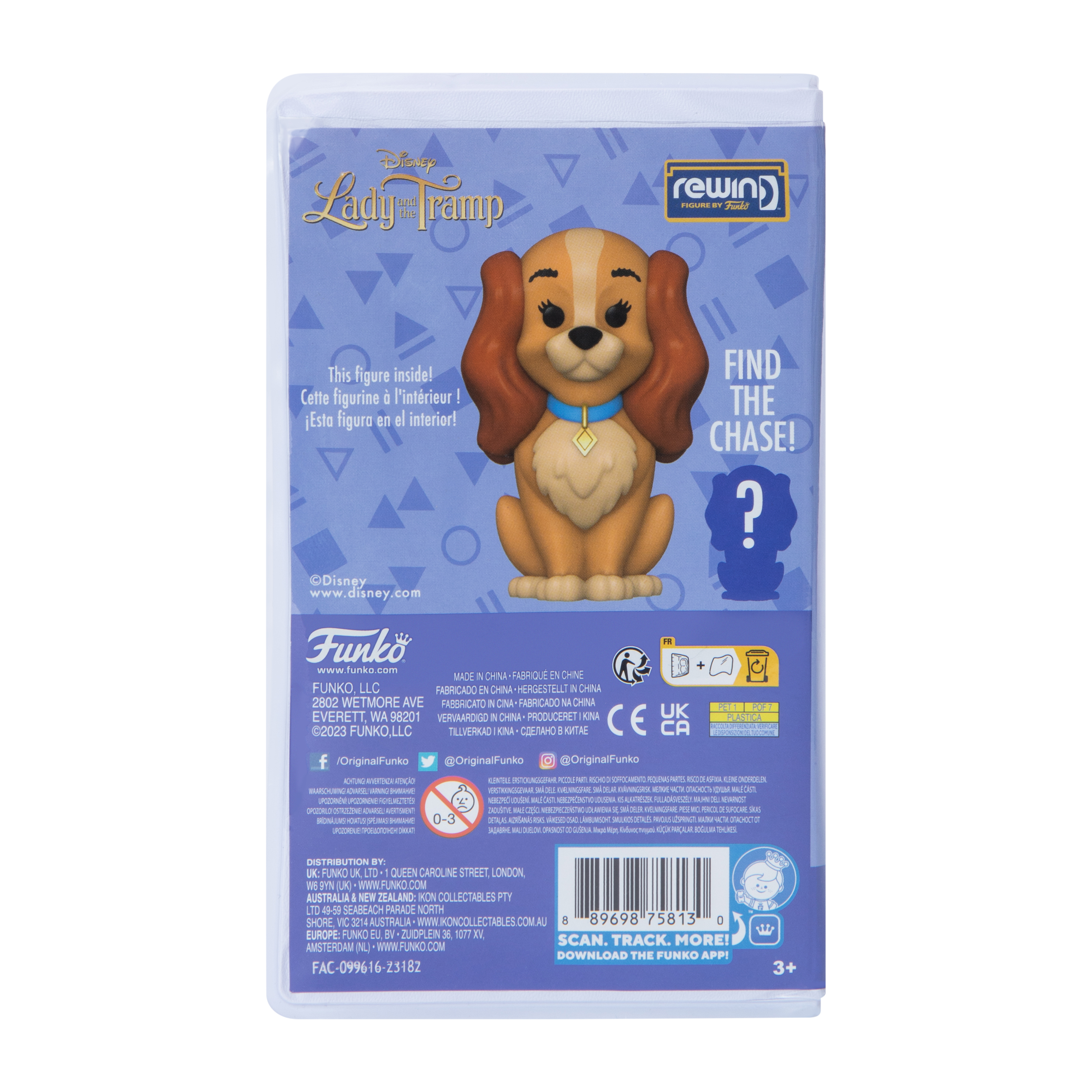 Funko Rewind Lady & The Tramp - Lady Collectible Figure