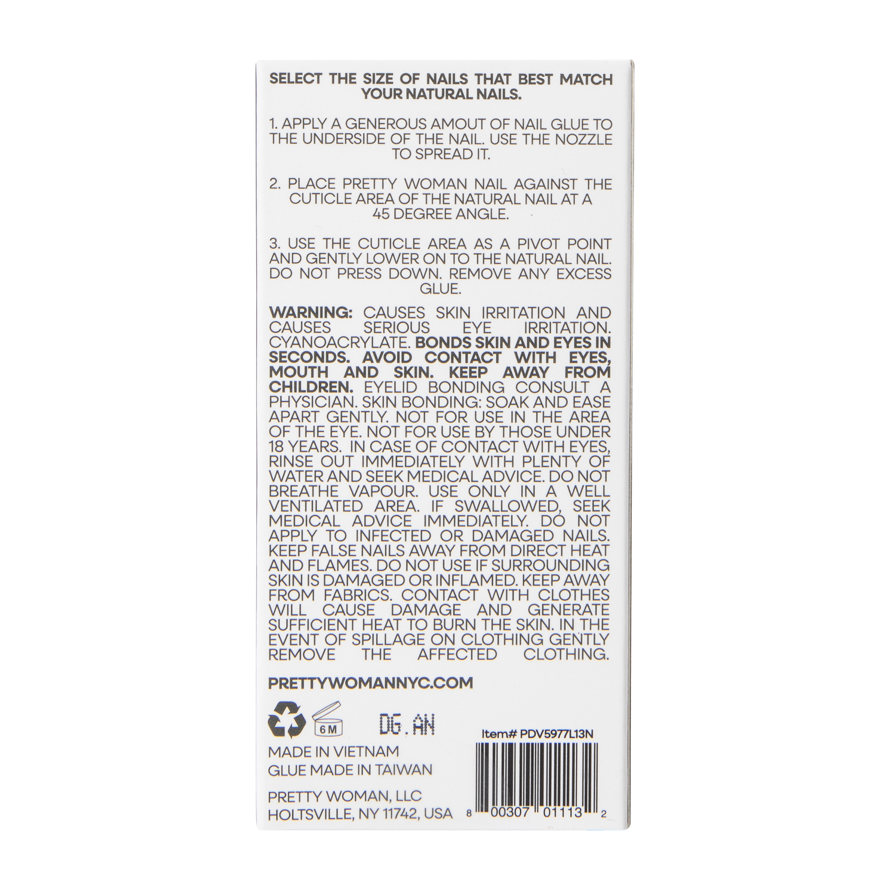 Pretty Woman Luxe Nails Set