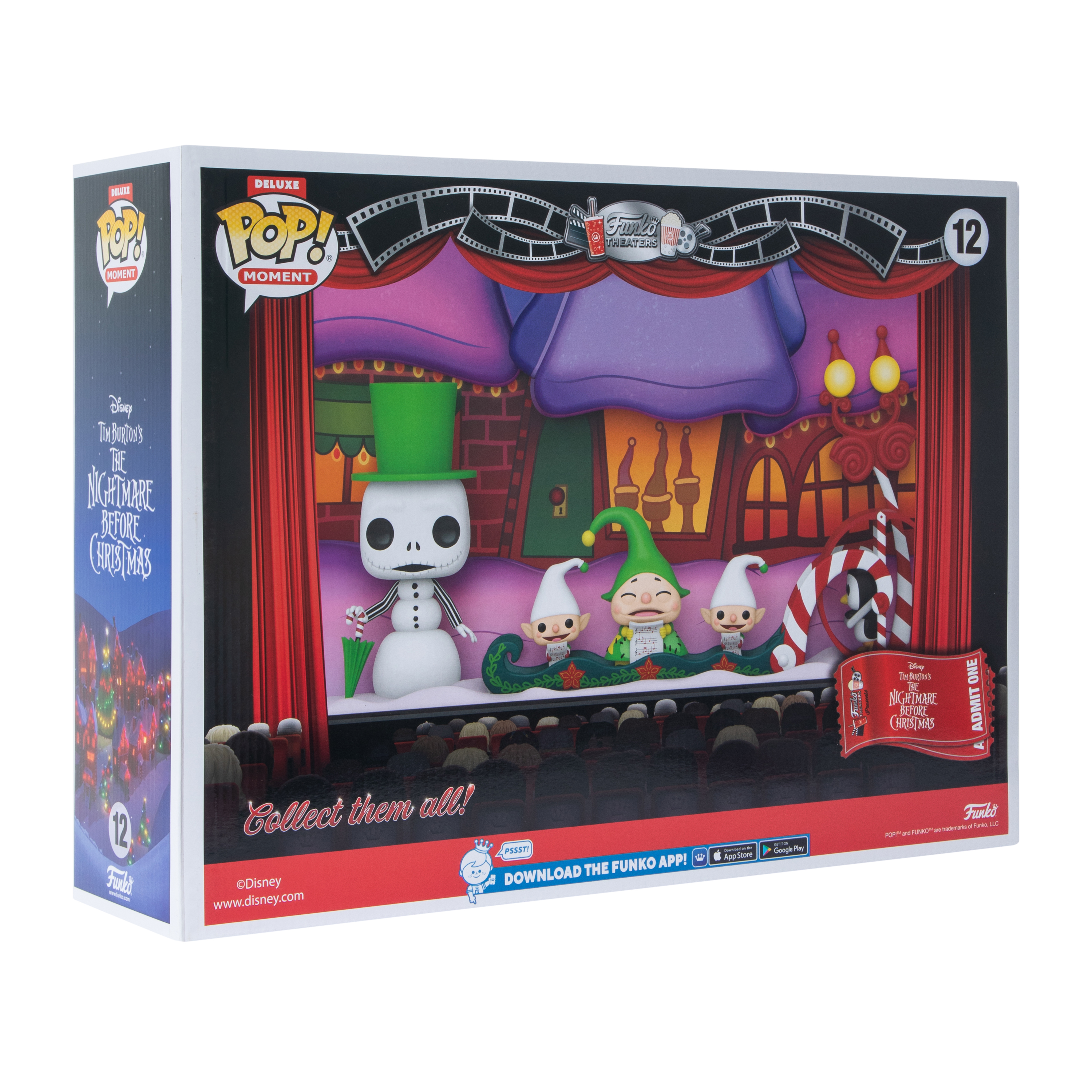 Funko Pop!® Deluxe Tim Burton's The Nightmare Before Christmas Vinyl Figures Set