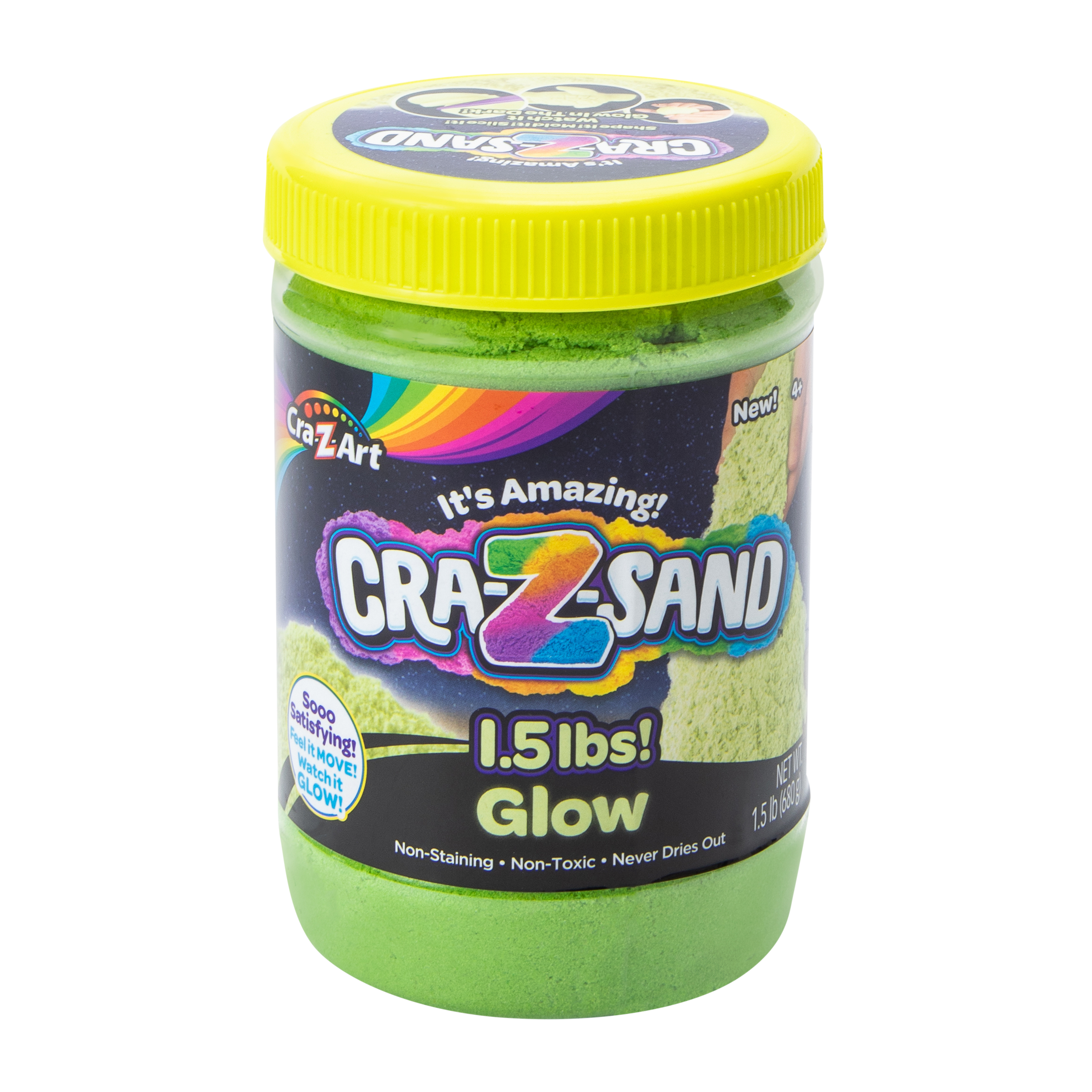 Cra-Z-Sand Glow In The Dark Sand 16oz