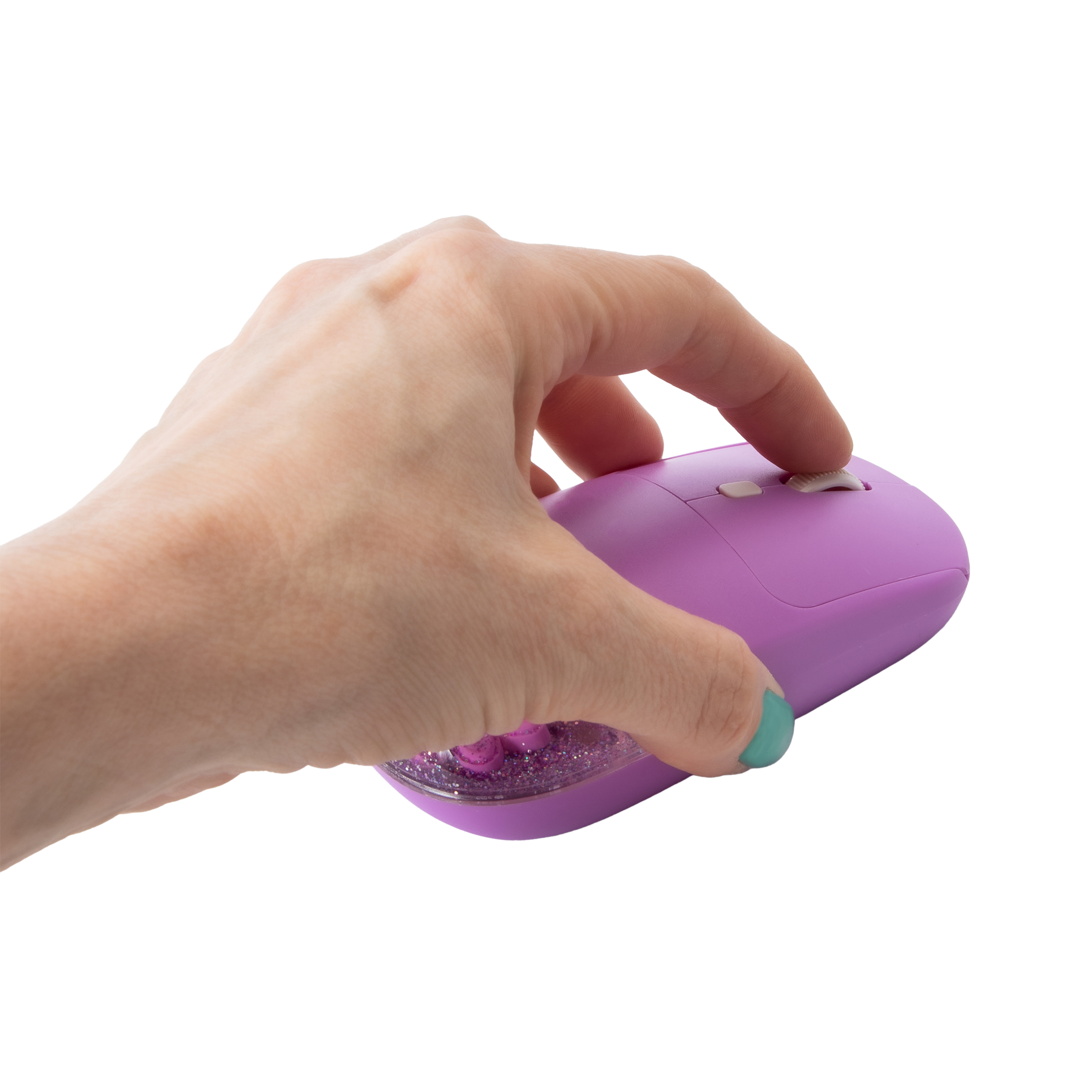 Water Glitter Wireless Mouse