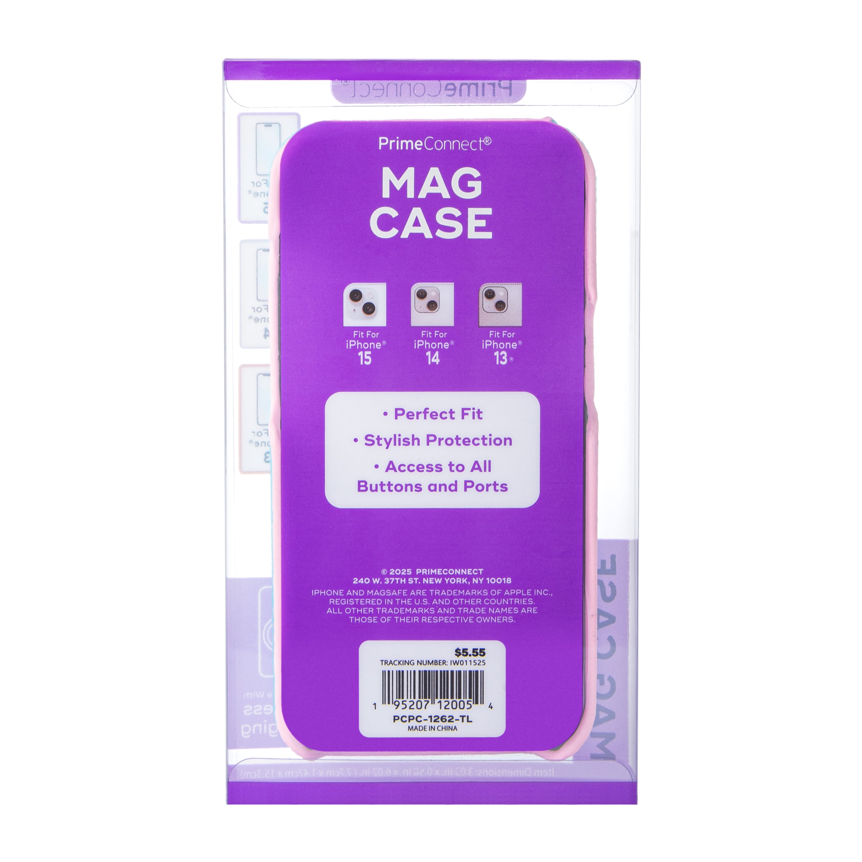 iPhone 15®/14®/13® Leather MagSafe® Phone Case