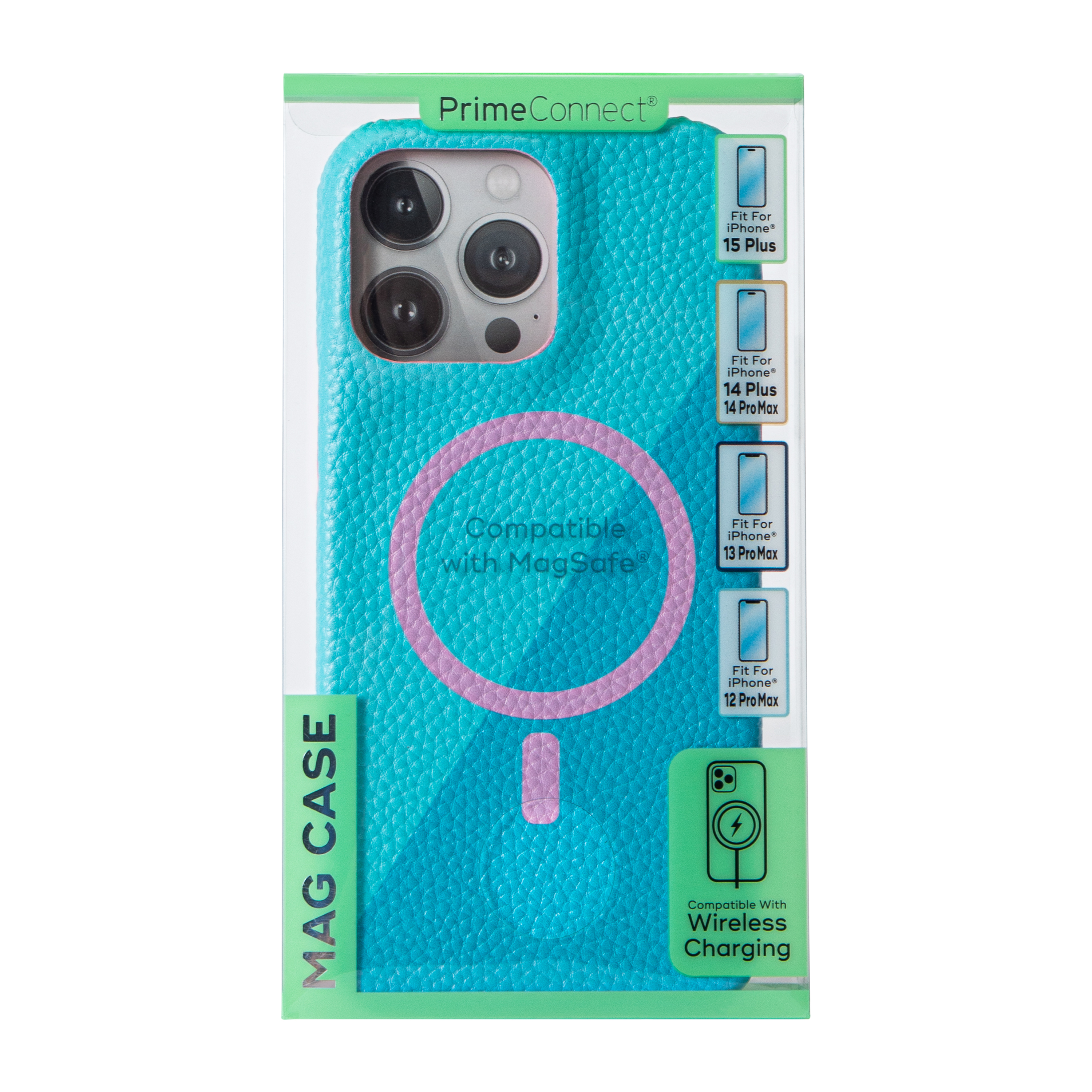 iPhone 15 Plus® MagSafe® Leather Mag Case