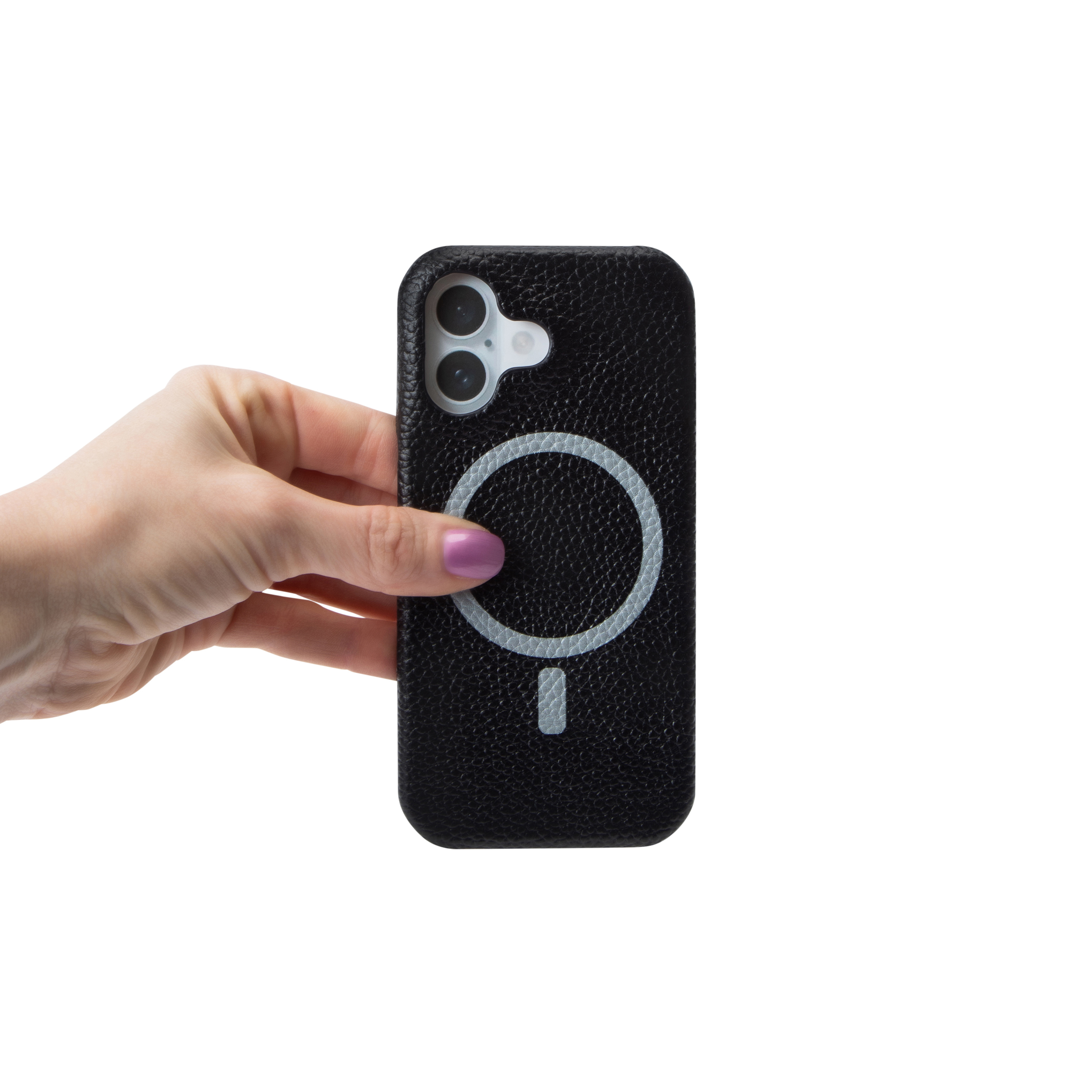 iPhone 16® MagSafe® Leather Mag Case