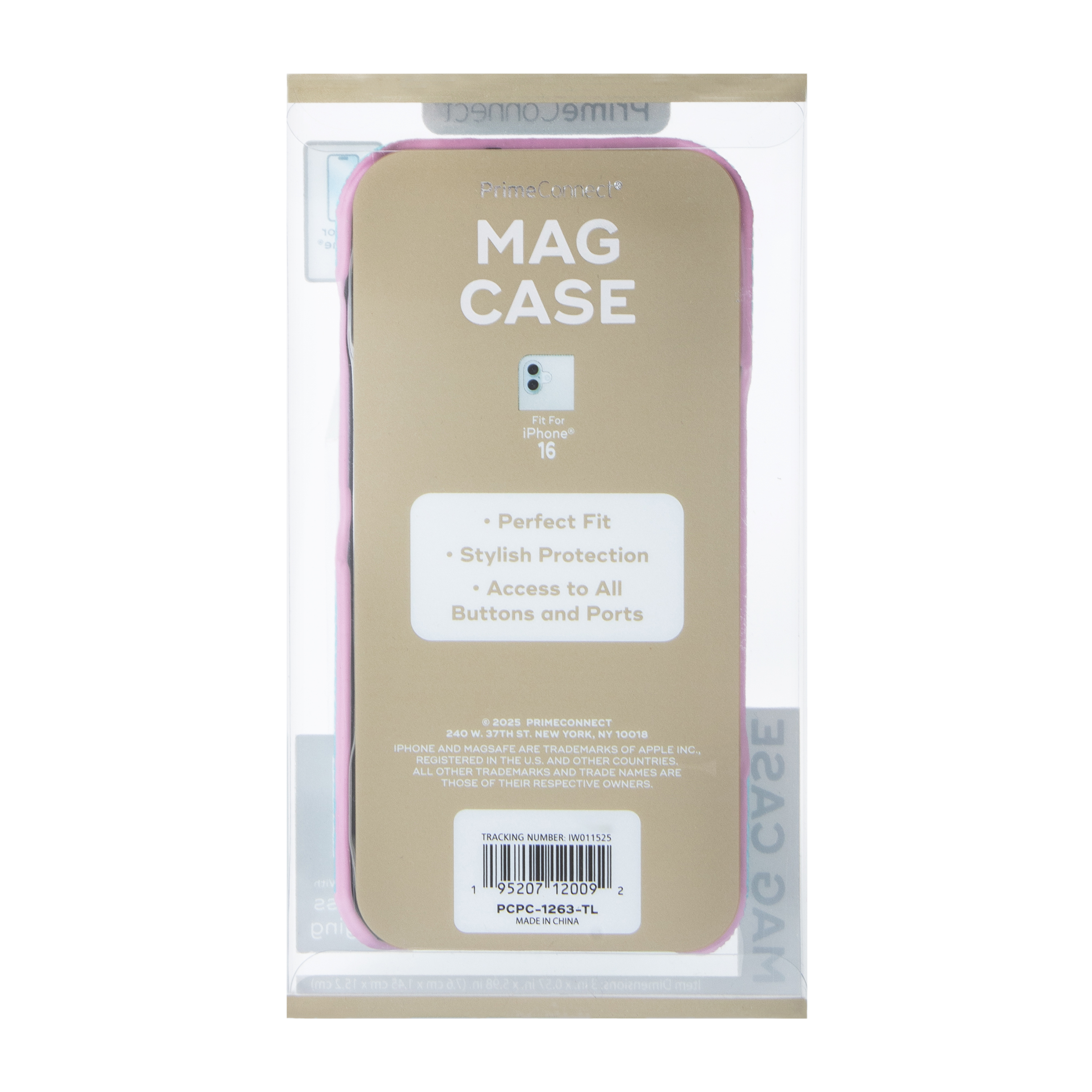 iPhone 16® Leather Mag Case