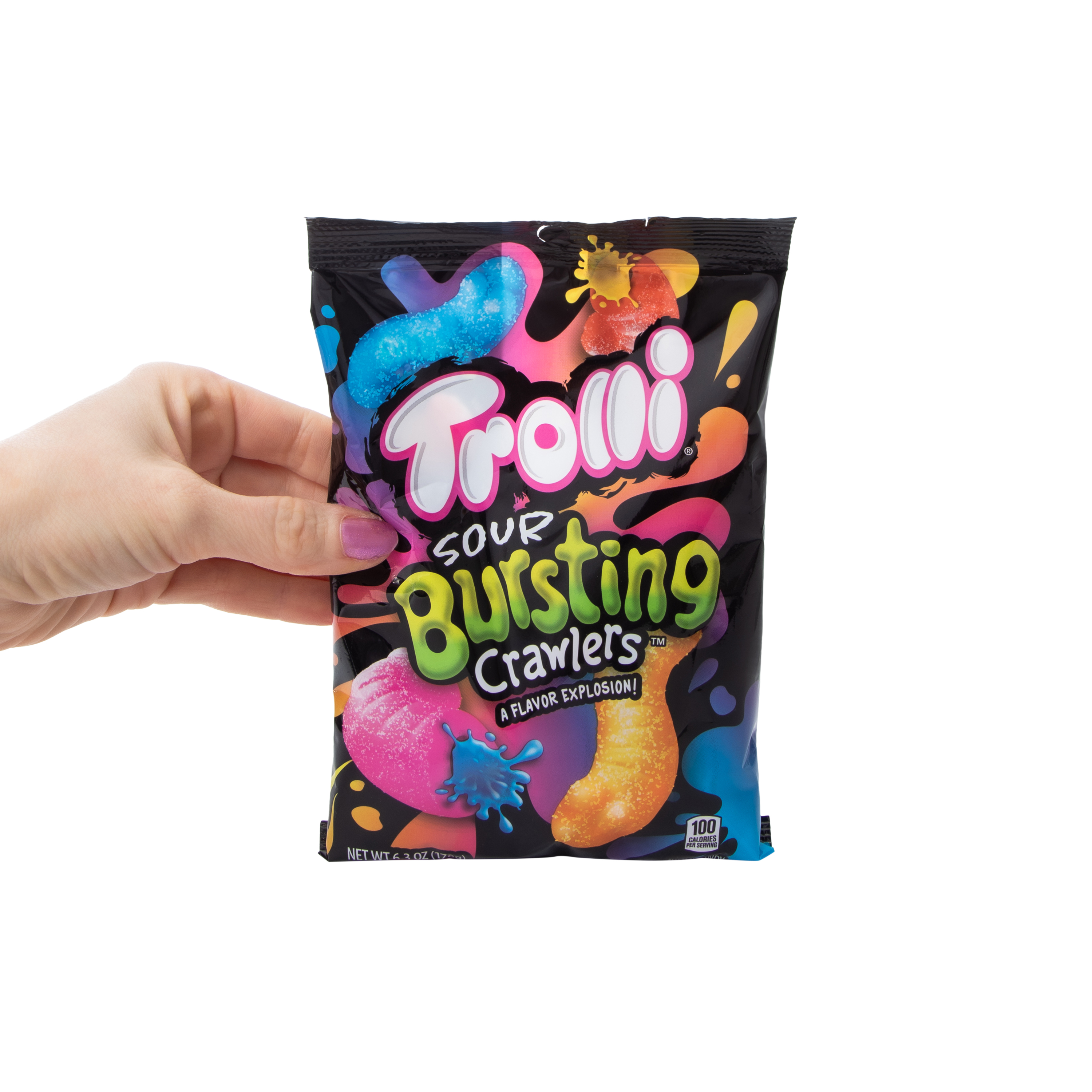 Trolli® Sour Bursting Crawlers™ Flavor Explosion Gummi Candy 6.3oz