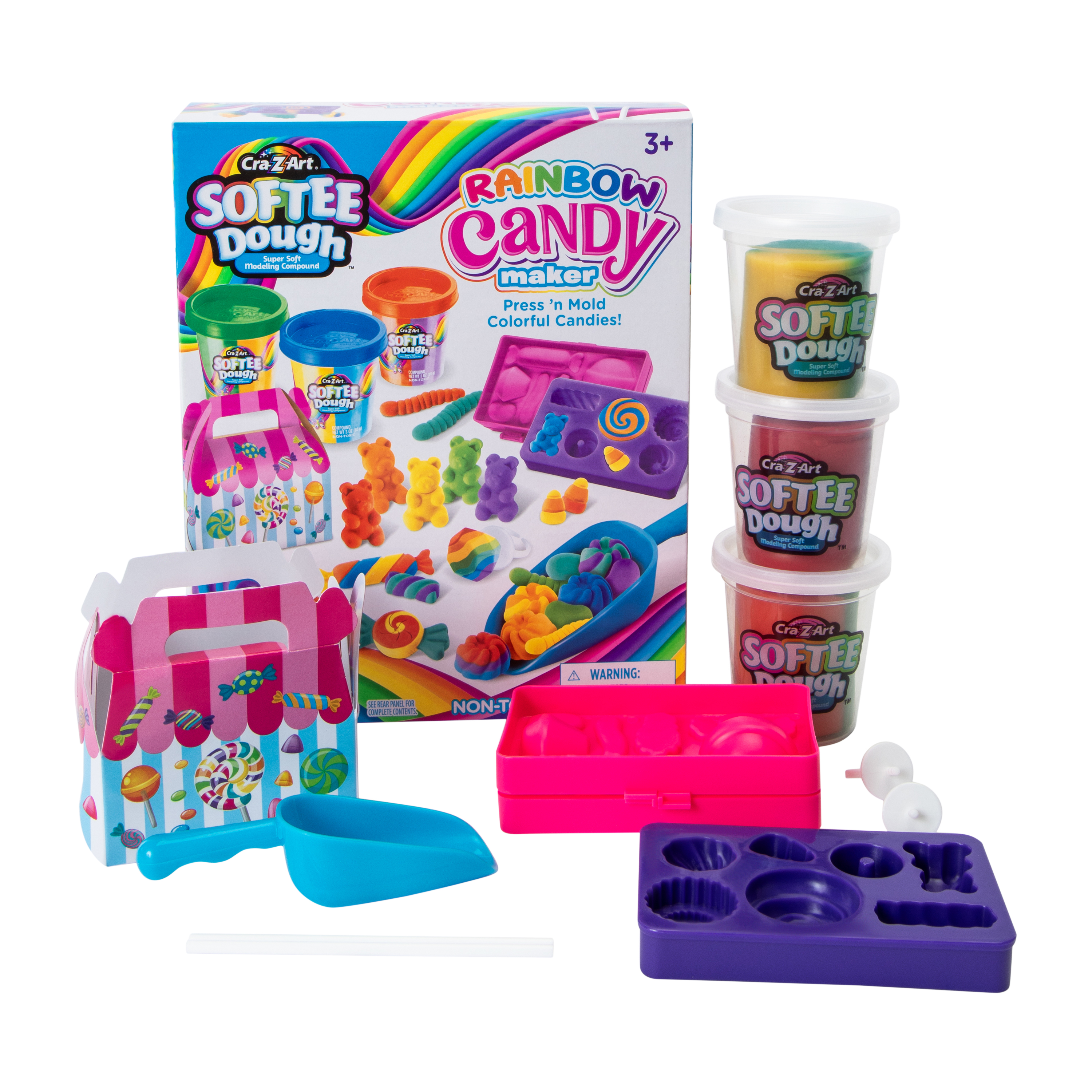 Cra-Z-Art® Softee Dough™ Rainbow Candy Maker Set 9oz