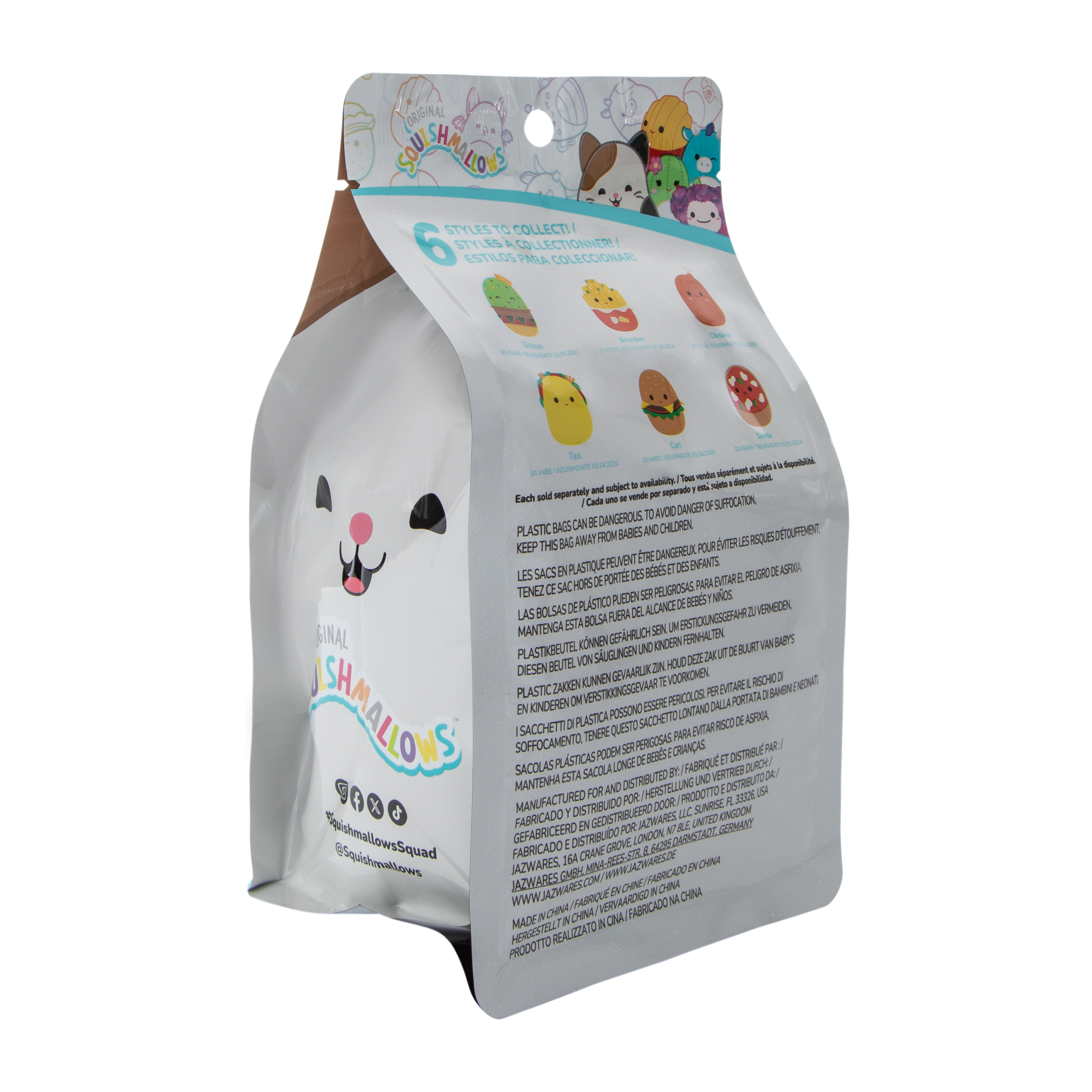 Squishmallows™ Foodie Mystery Squad Plush (Styles May Vary)