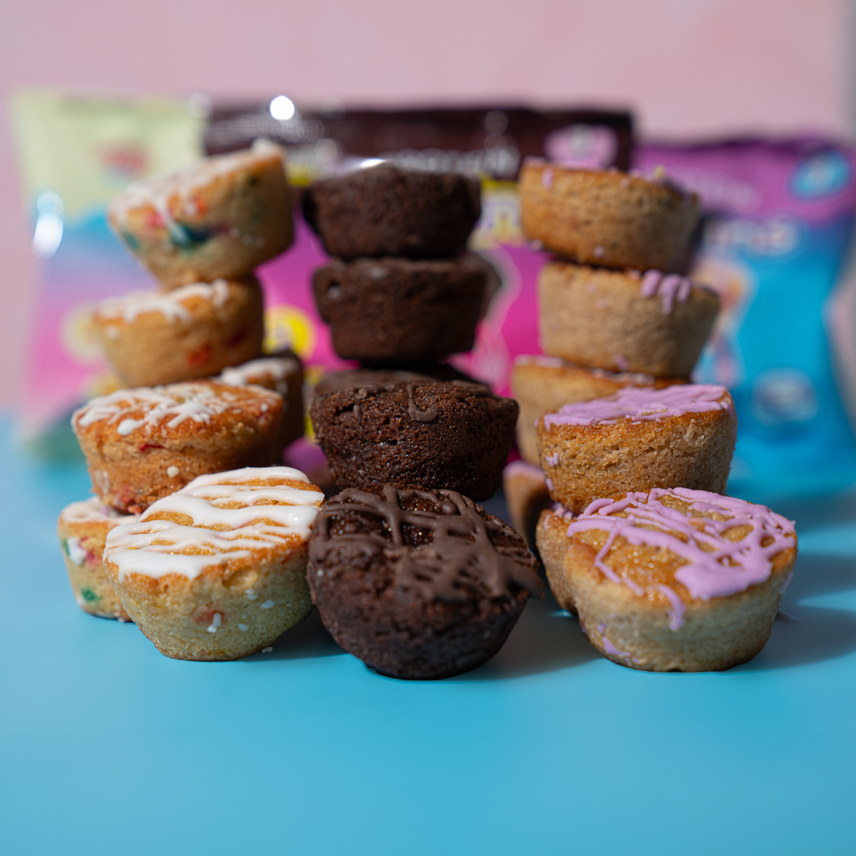 Prime Bites® Protein Mini Muffins 3-Pack - Blueberry Muffin