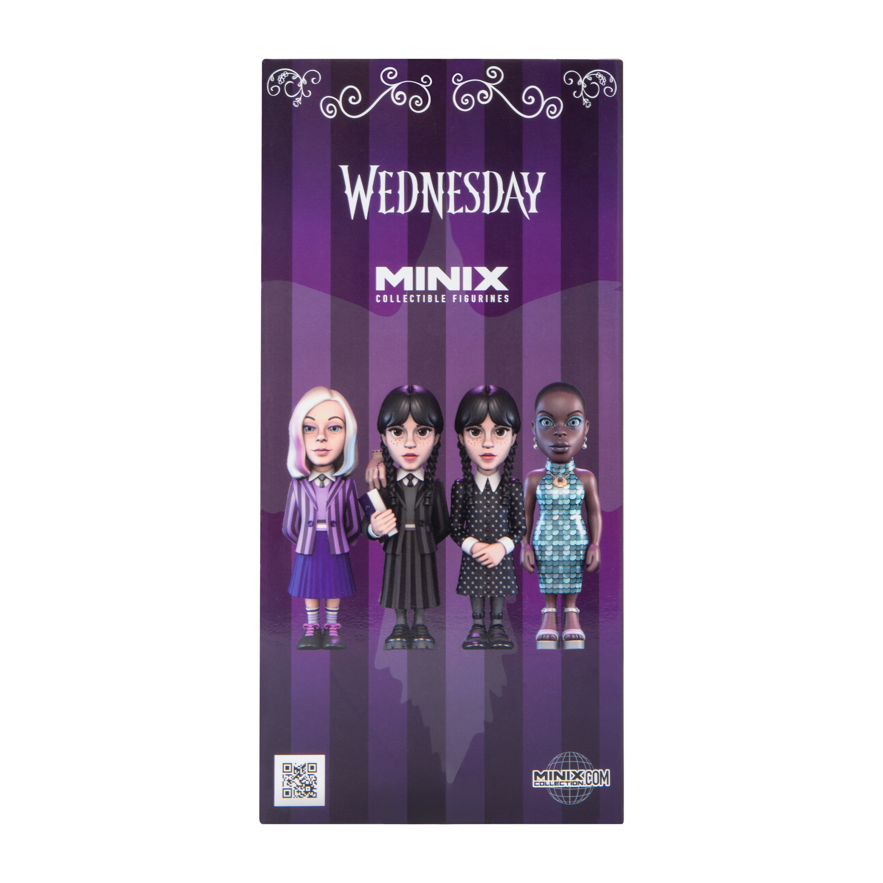 Minix Wednesday Addams With Thing Collectible Figurines